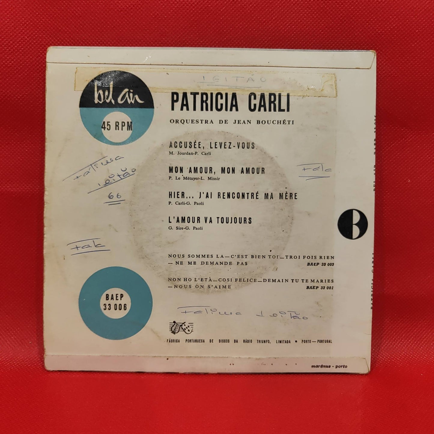 Patricia Carli - Bel Air