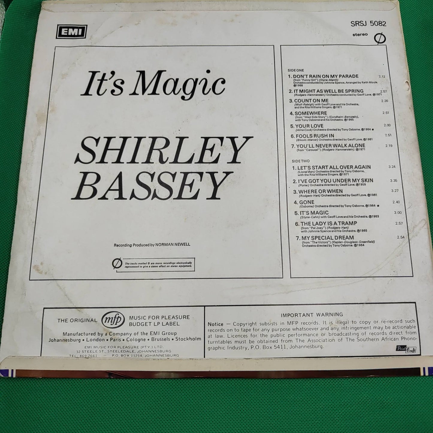 It's Magic Shirley Bassey