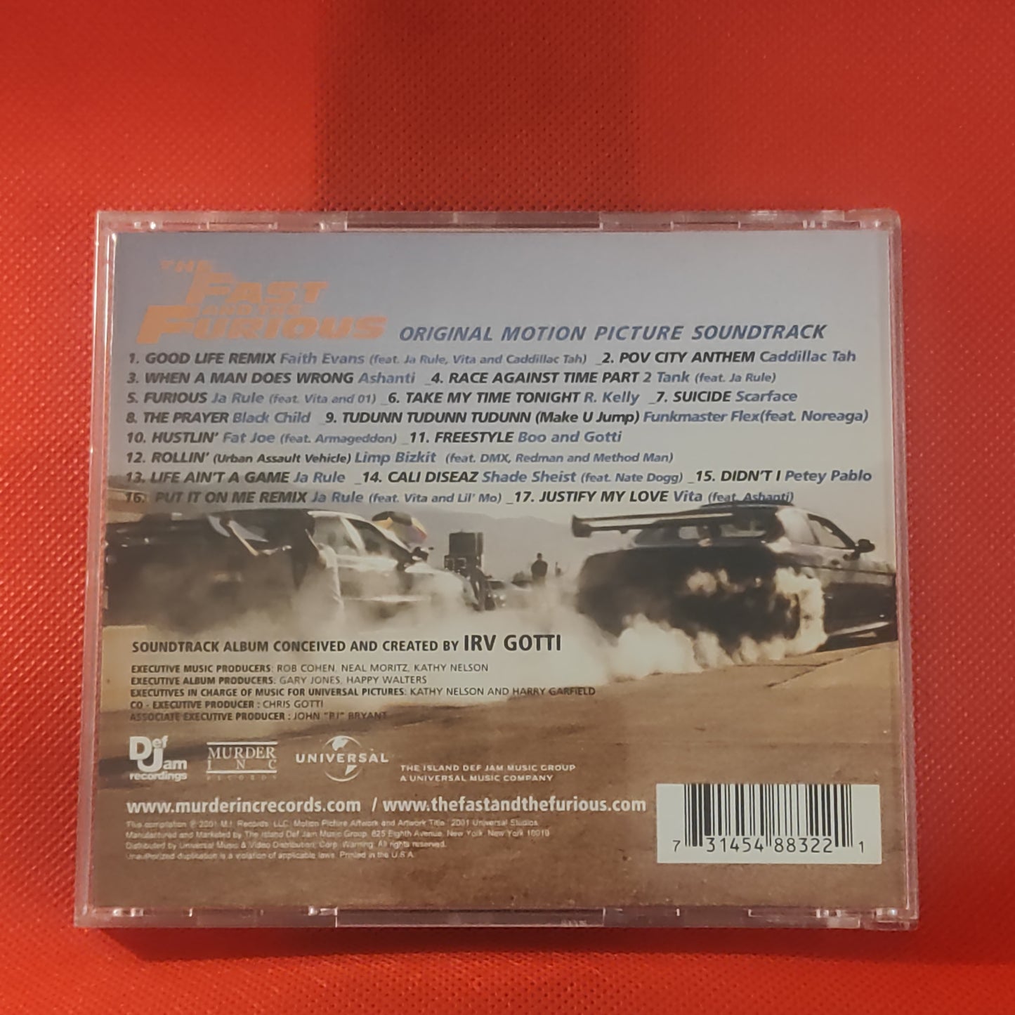 The Fast and Furious- original motion picture soundtrack