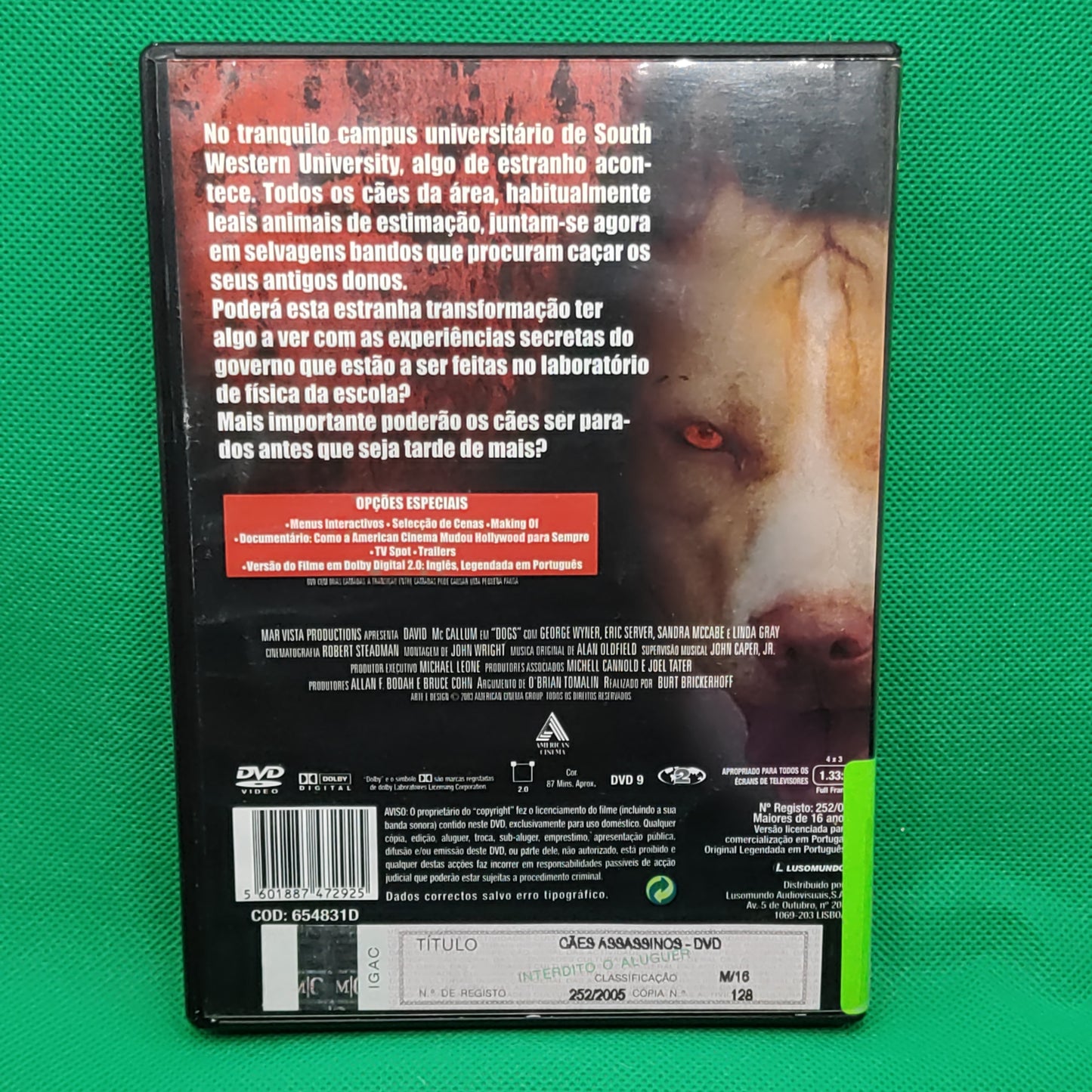 Cães Assassinos - o terror está a solta