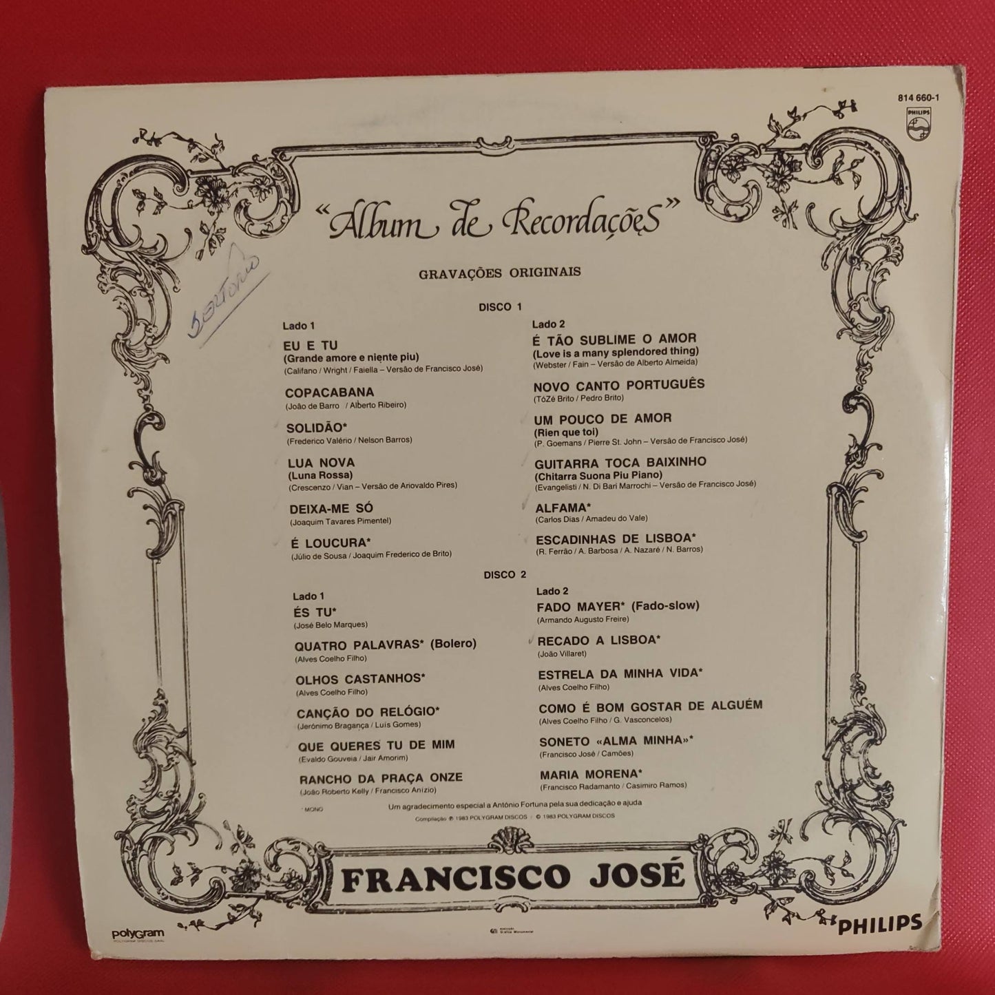 Fransisco José - Album de recordações