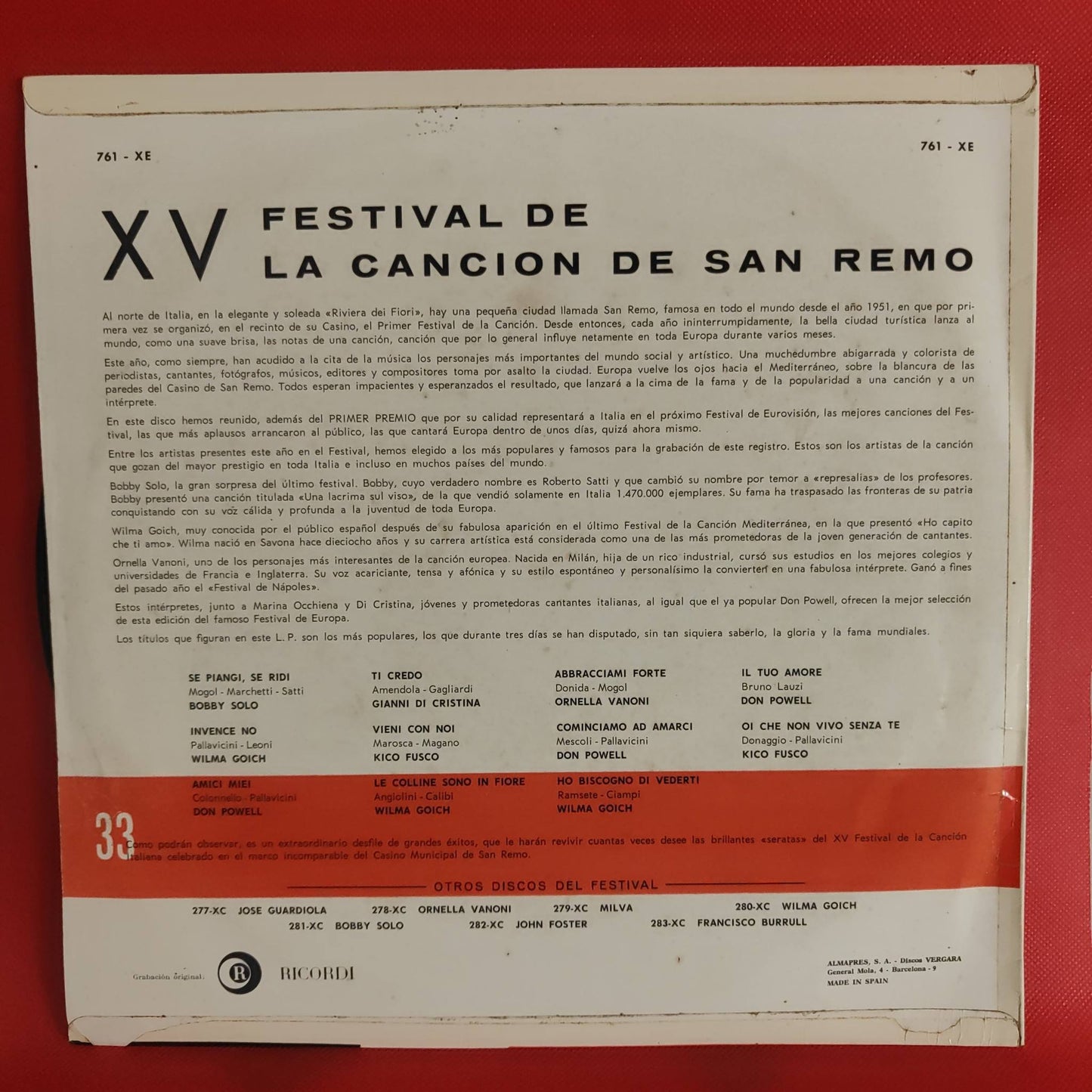 Festival São Remo 1965