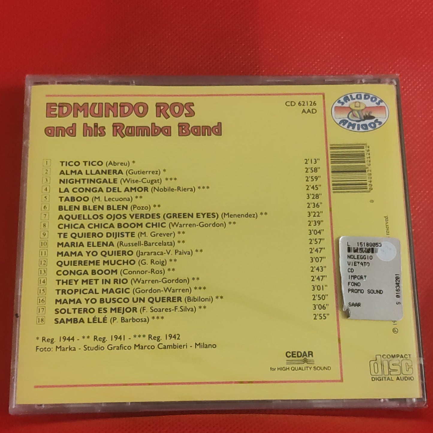 Edmundo Ros - Saludos Amigos
