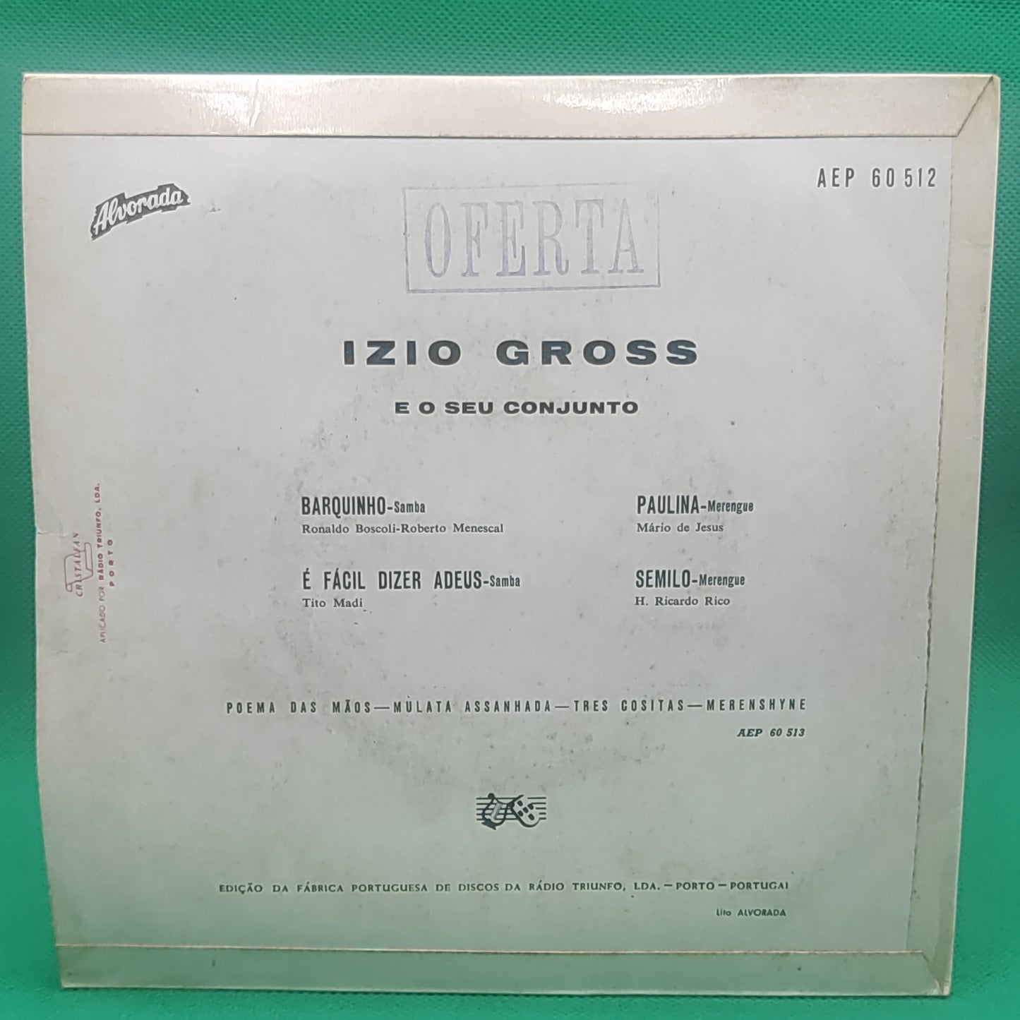 Izio Gross e o seu conjunto