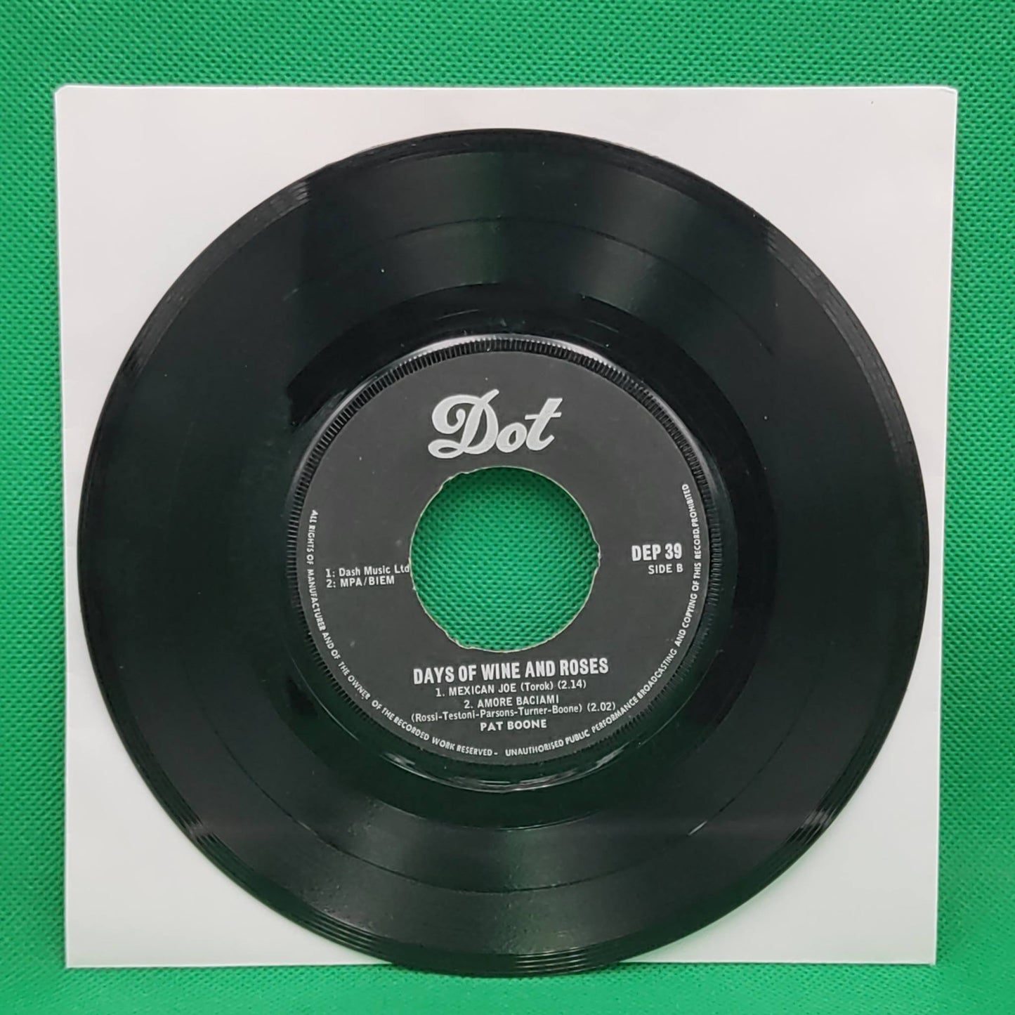 Pat Boone - Days of wine and roses