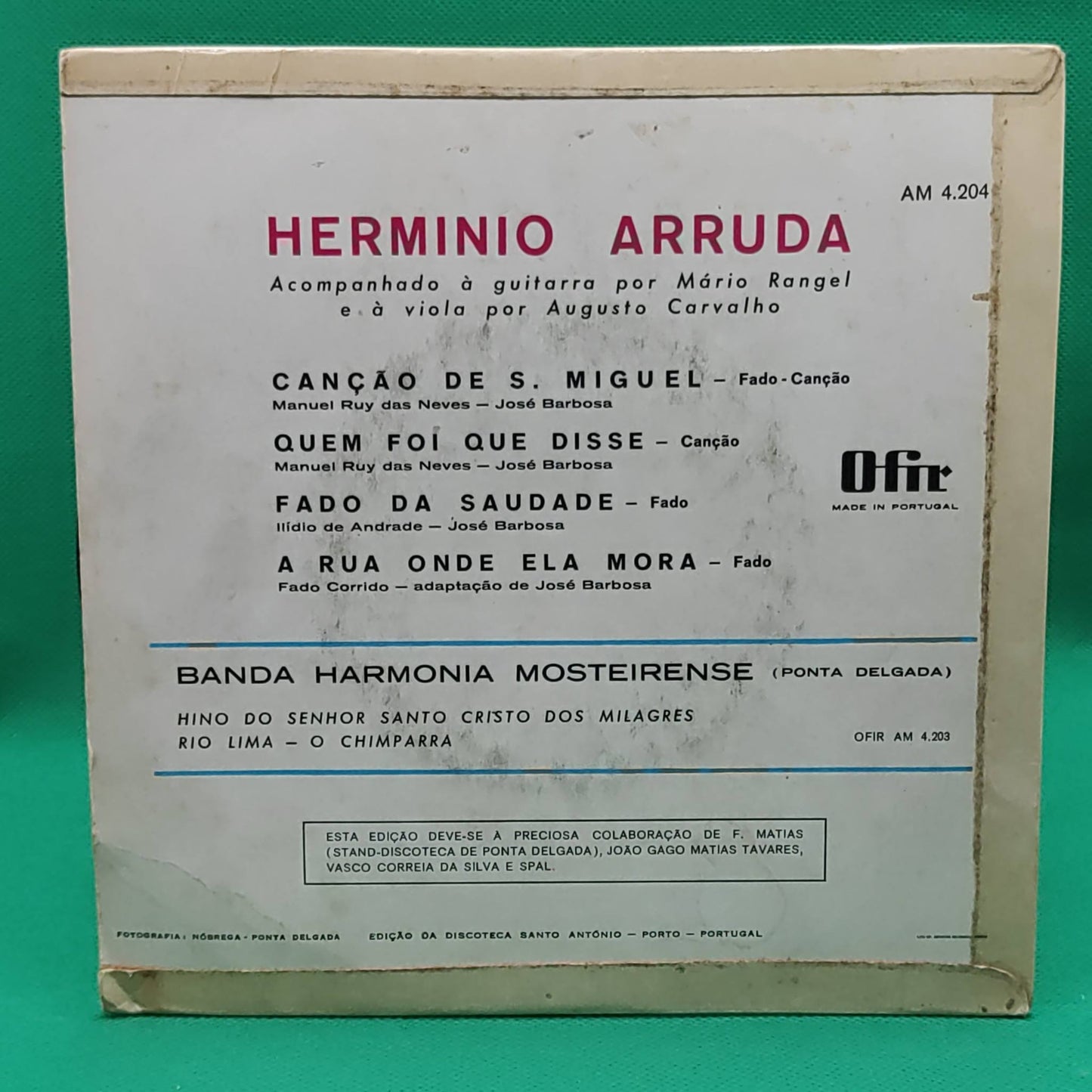 Herminio Arruda - S. Miguel - Açores