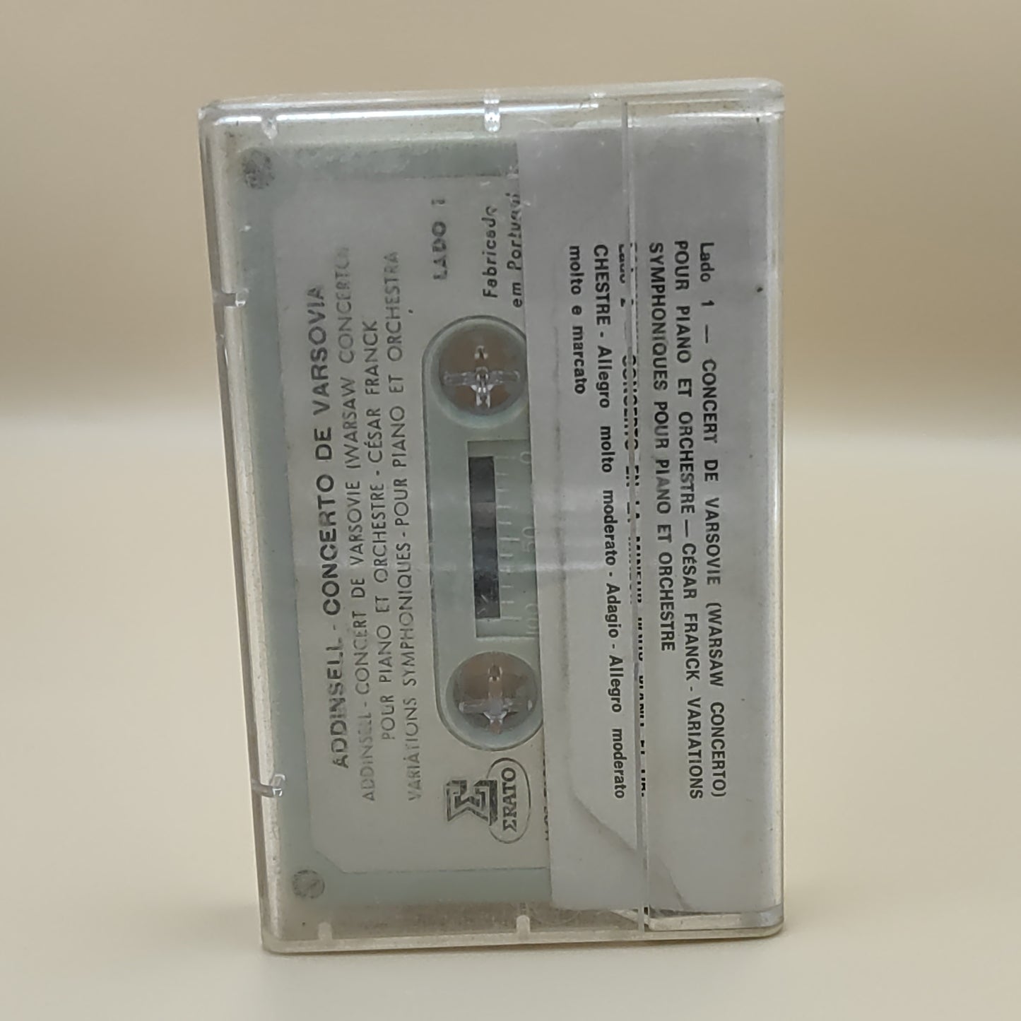 Addinselle Concerto de Vasrsovie - Franck/ Variations symphoniques /Grieg/ concerto en la mineur