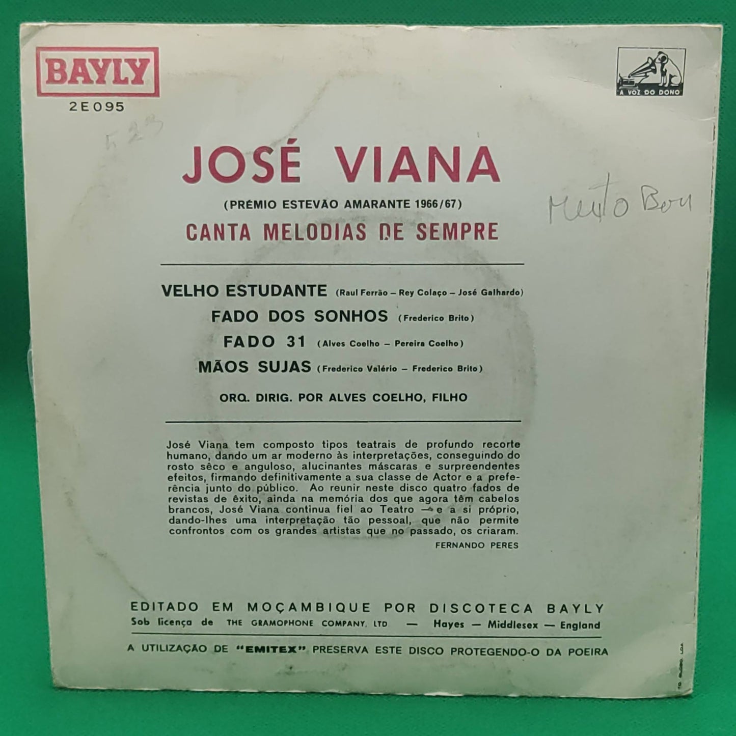 José Viana singt alte Melodien