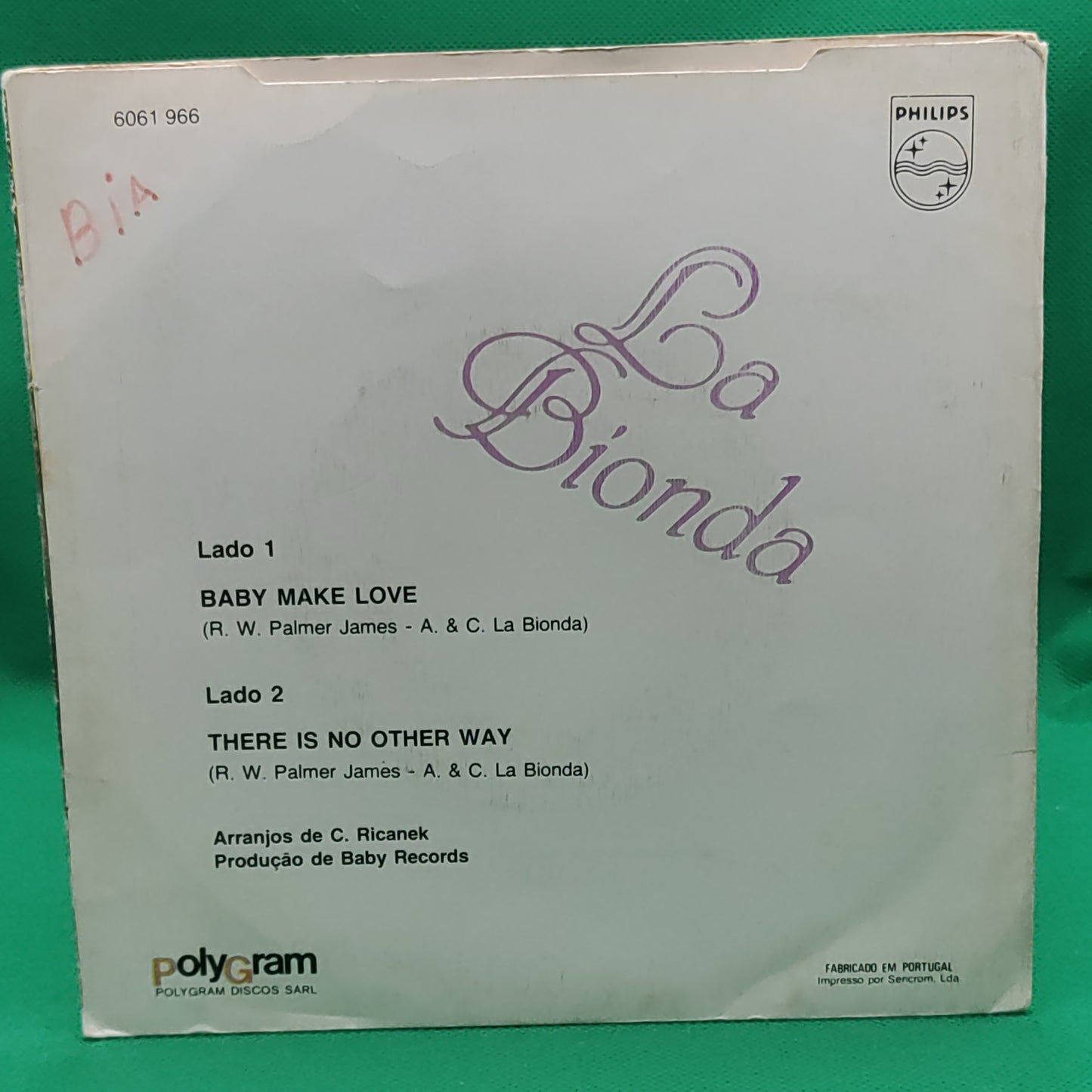 La Bionda - Baby make Love