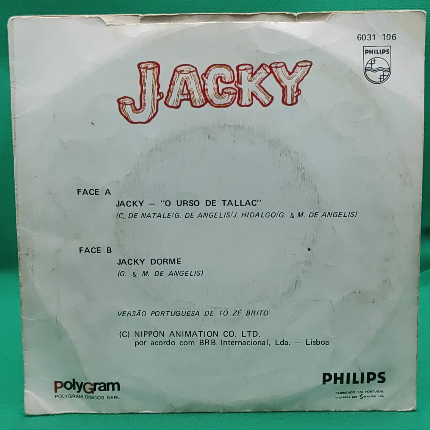 Jacky da serie da TV - O urso de tallac