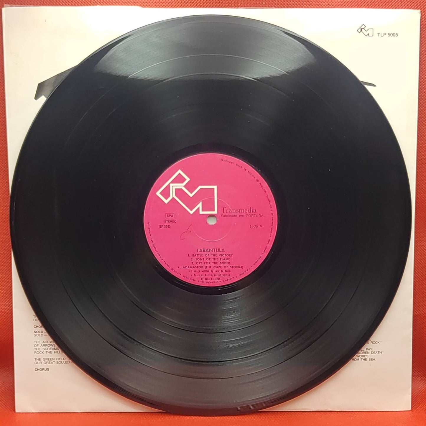 Tarantula (5) - Tarantula (LP, Album)