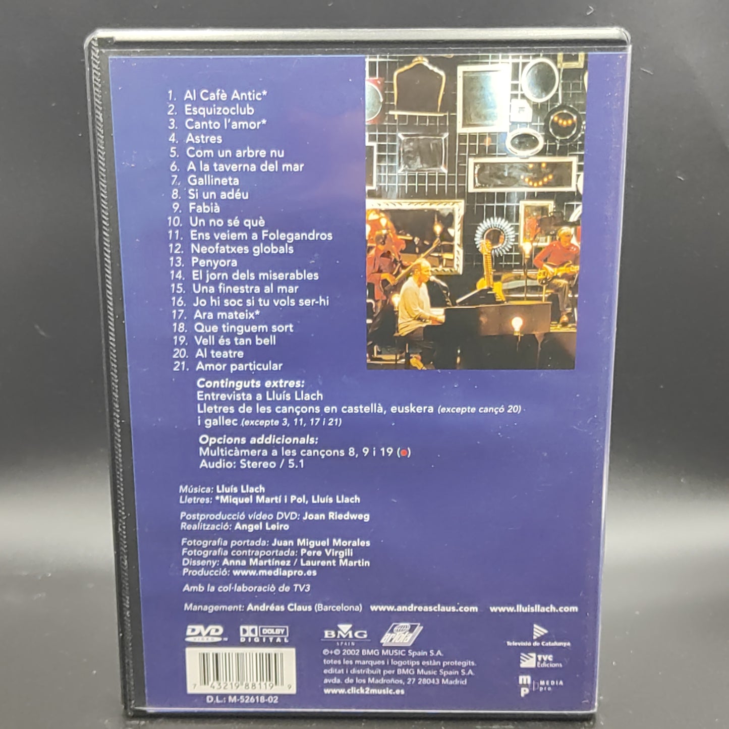 Lluís Llach* – En Directe Al Liceu. Gira Jocs