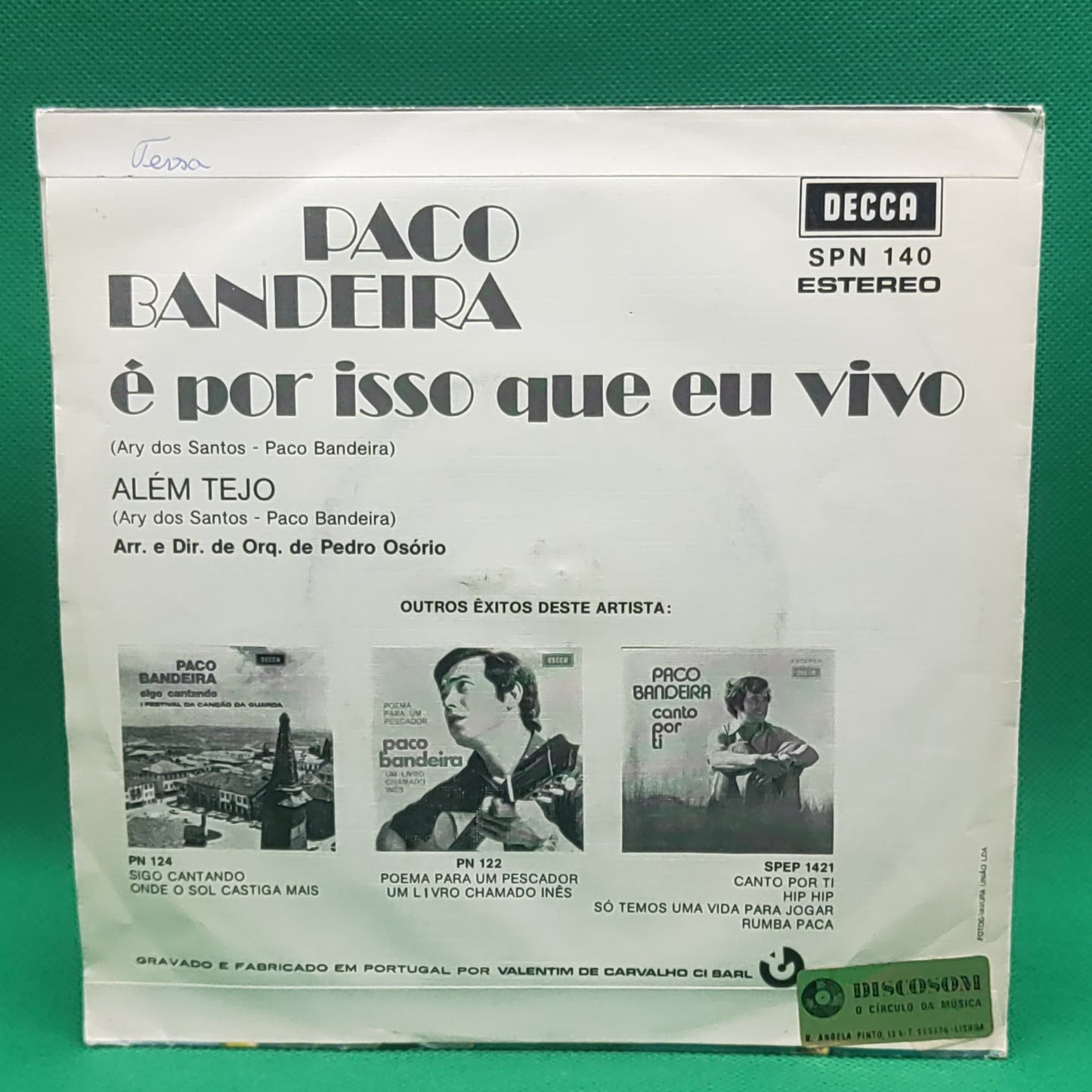 Paco Bandeira - é por isso que eu vivo