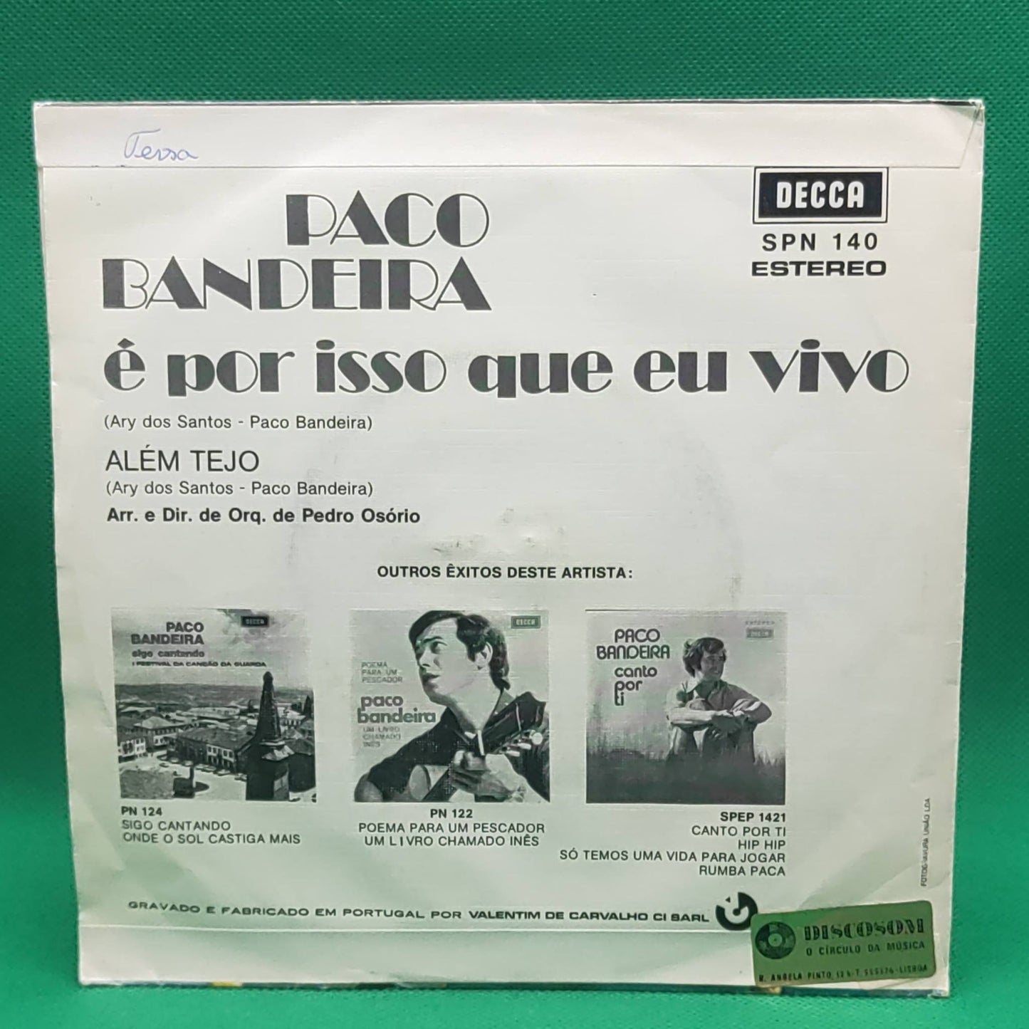 Paco Bandeira - é por isso que eu vivo