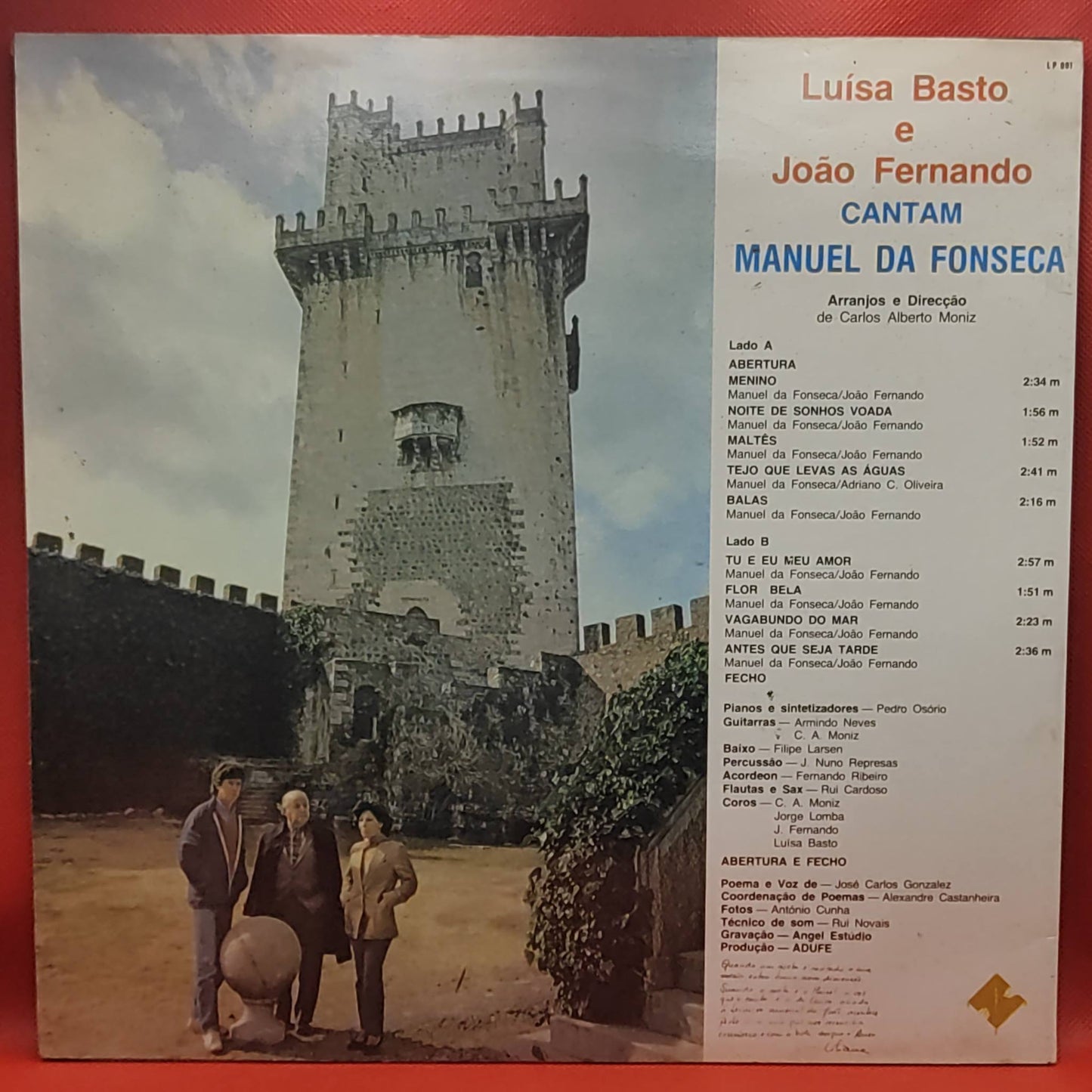 Luísa Basto e João Fernando - Cantam Manuel da Fonseca
