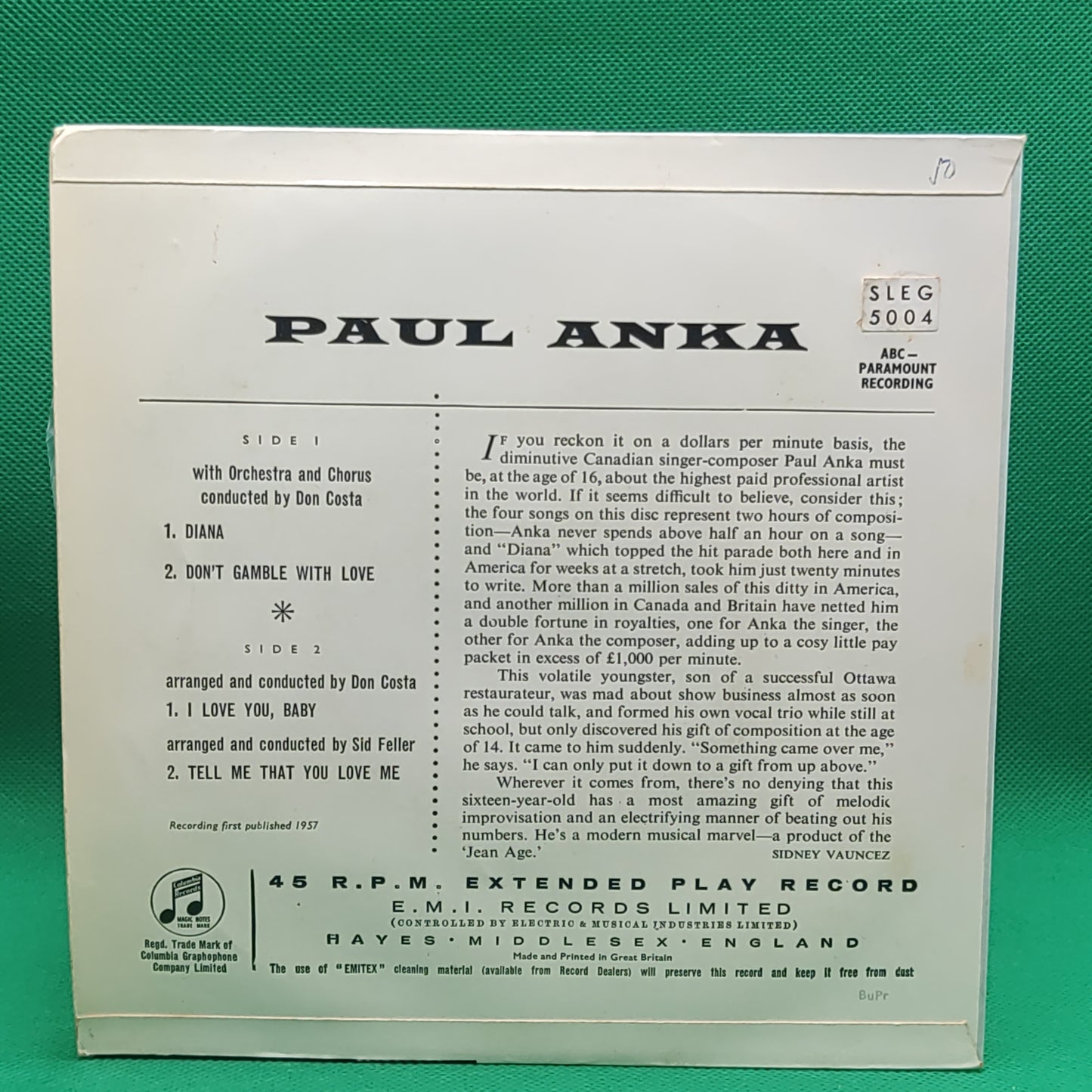 Paul Anka – Diana