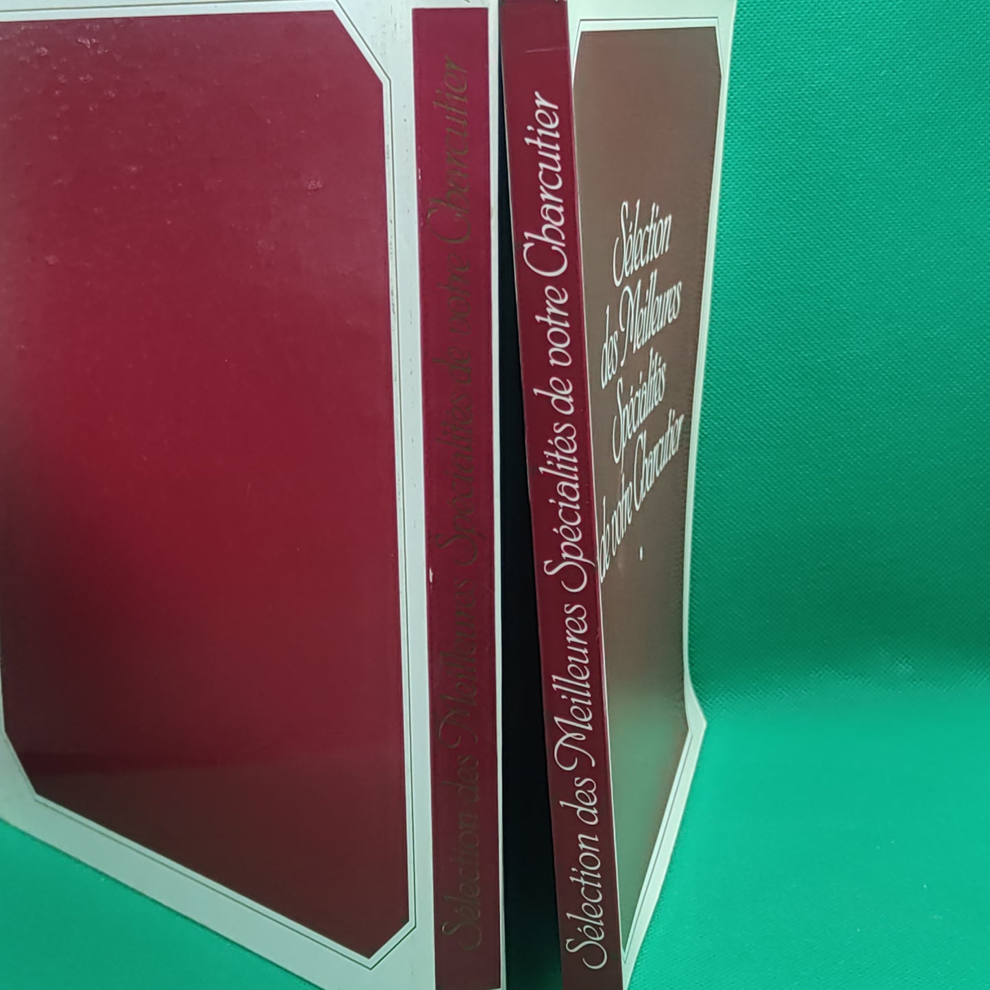 2 Livros - Sélection des Meilleures Spécialités de Votre Charcutier