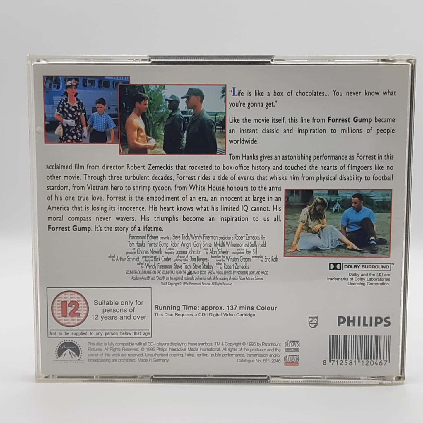 Tom Hanks is Forrest Gump