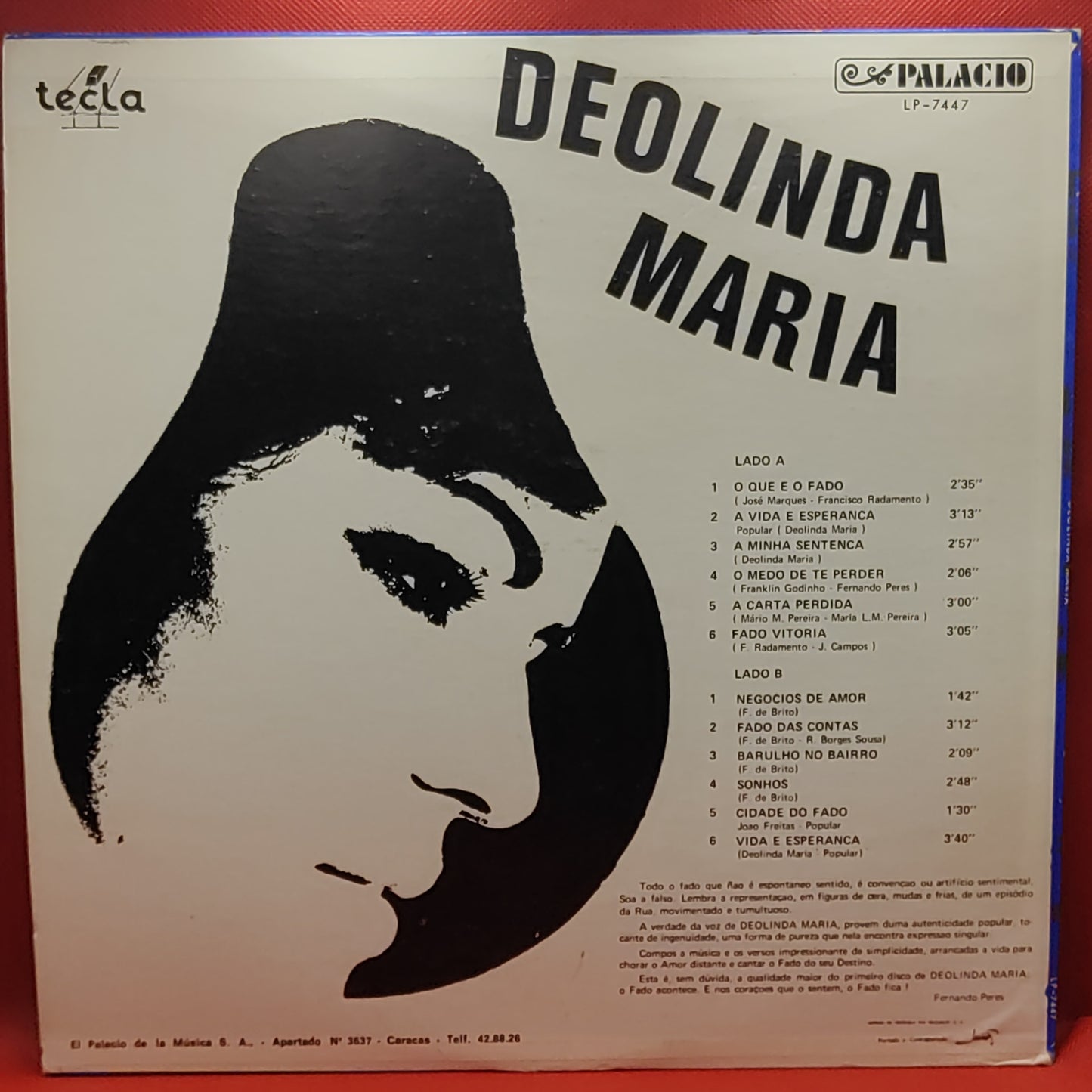 DEOLINDA MARIA