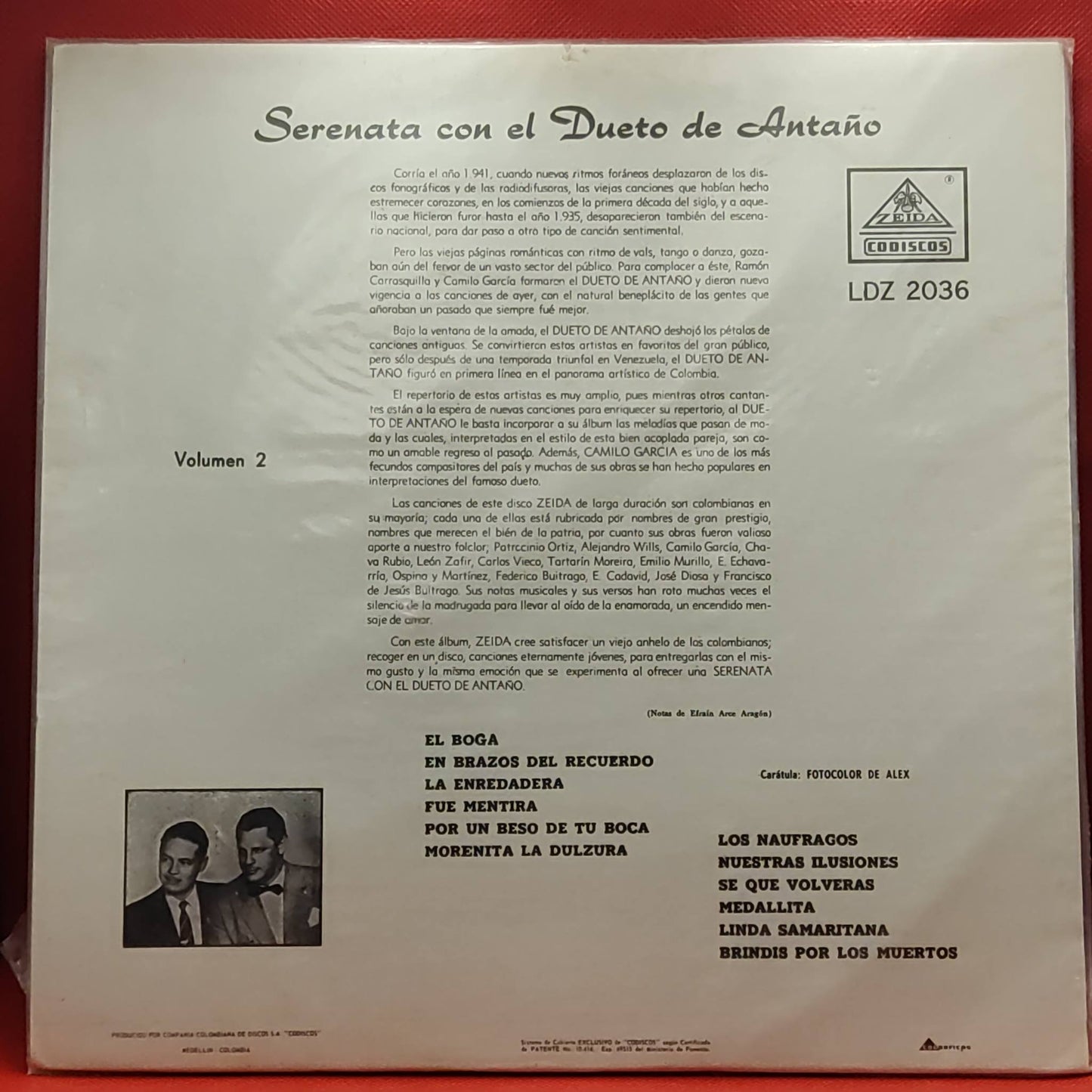 SERENATA - CON EL DUETO DE ANTAÑO