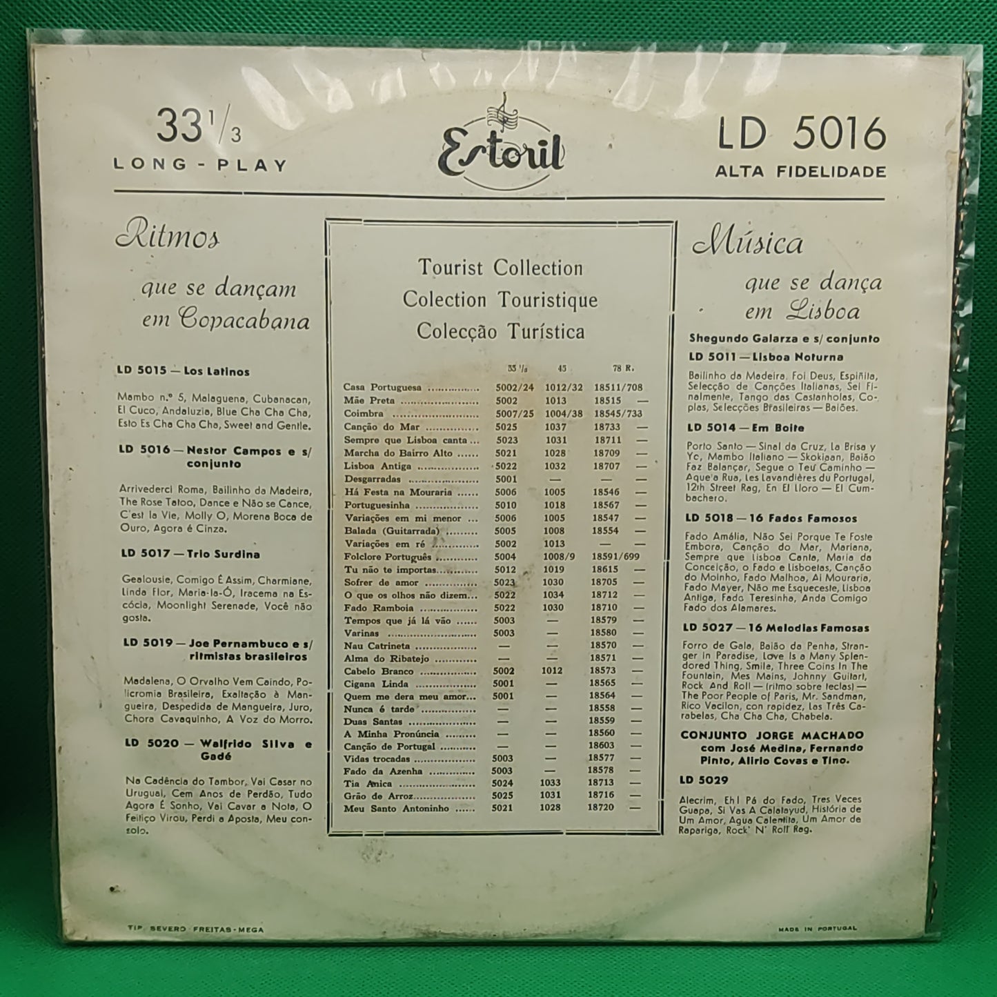 NESTOR CAMPOS E SEU CONJUNTO DE BOITE - MUSICA DA NOITE