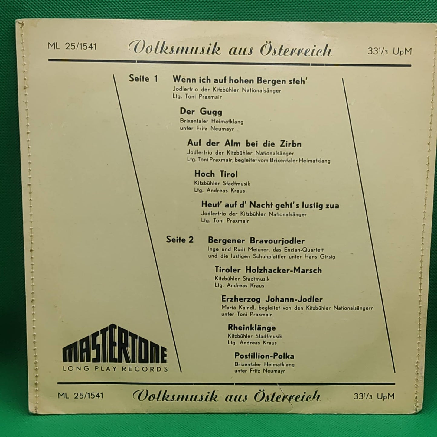 VOLKSMUFIK AUS ÖFTERREICH