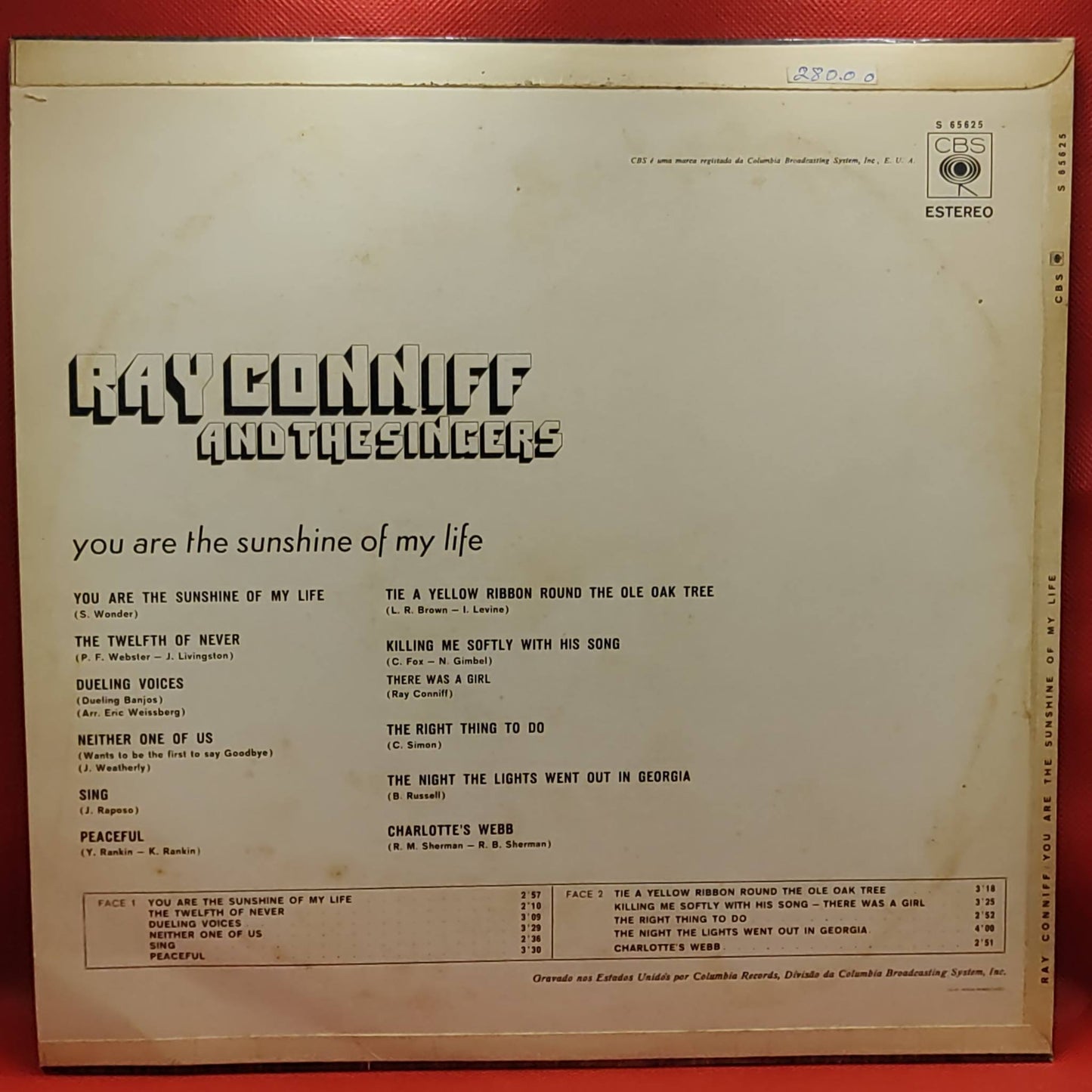 RAY CONNIFF and THE SINGERS