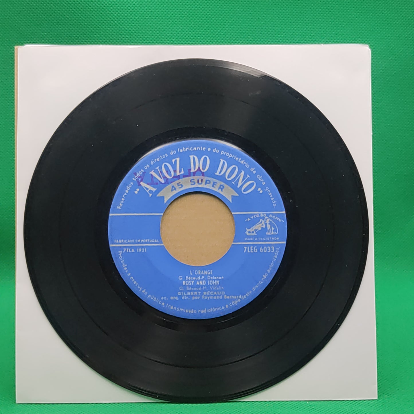 Gilbert Bécaud – Don Juan / L'Orange