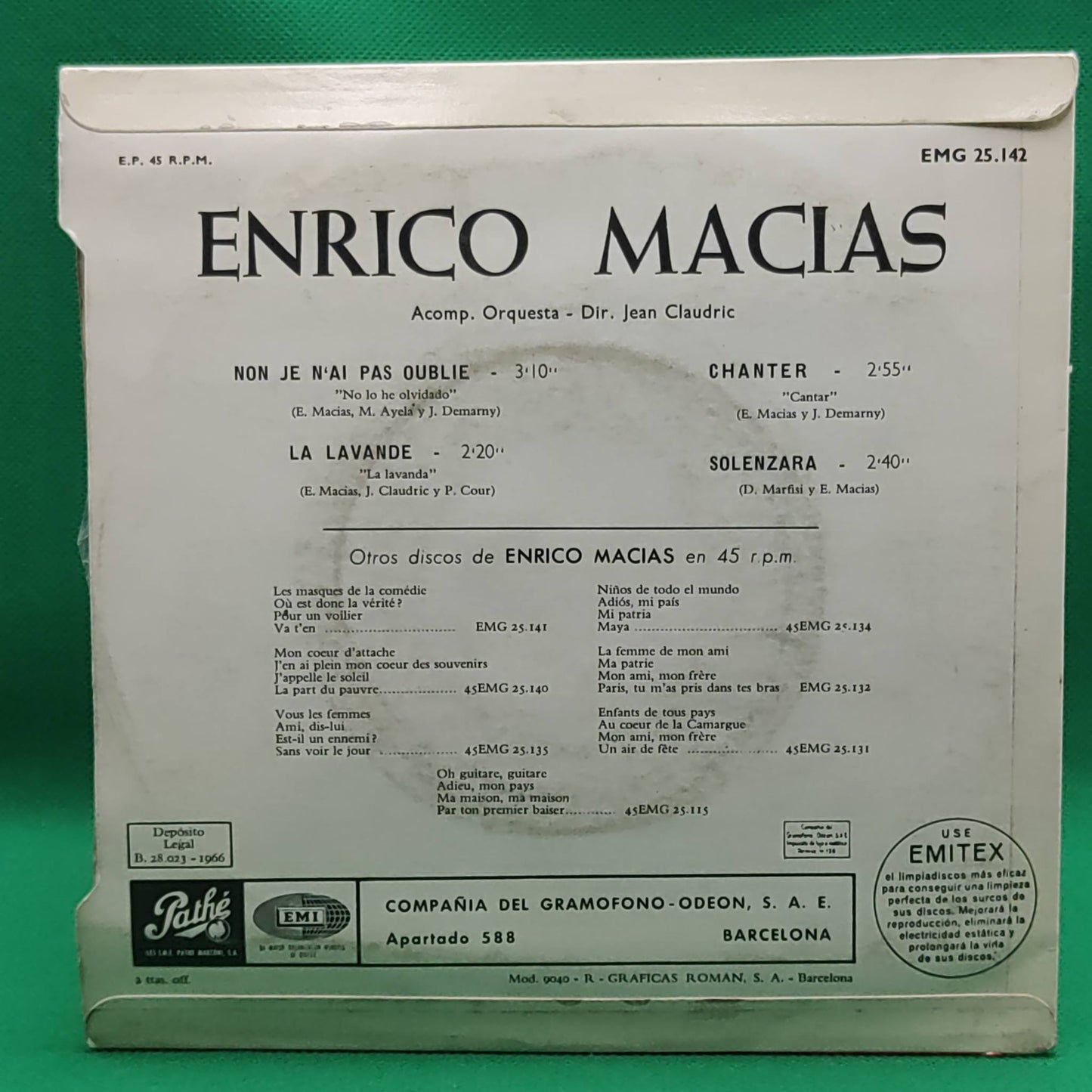 ENRICO MACIAS