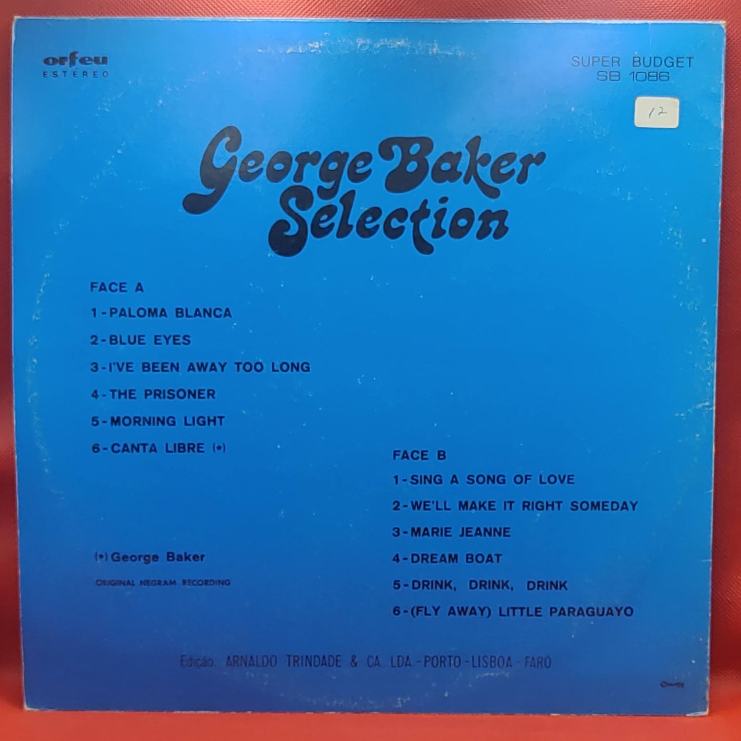 George Baker Selection – Paloma Blanca