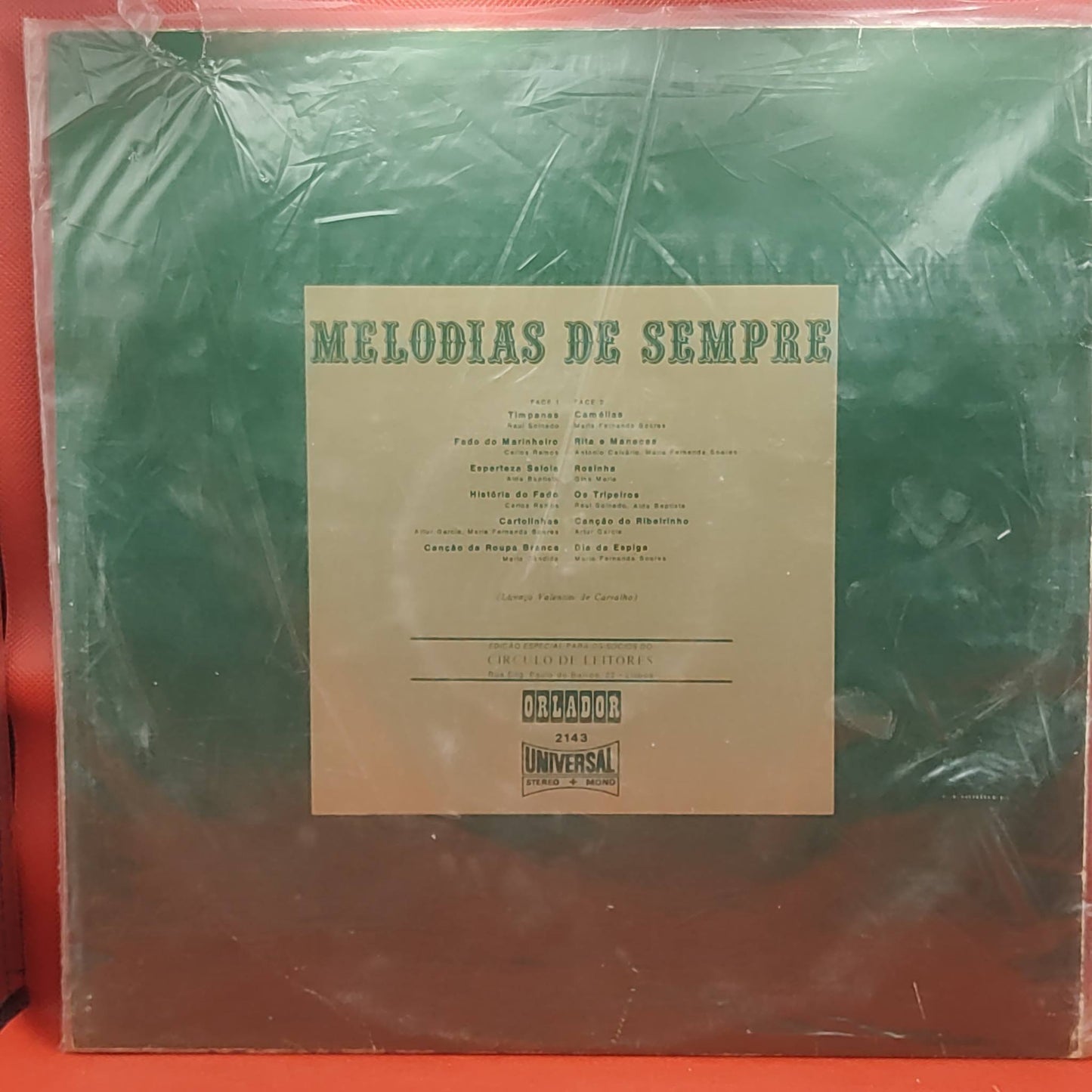 MELODIAS DE SEMPRE 2 (CIRCULO LEITORES EDIÇÃO ESPECIAL)