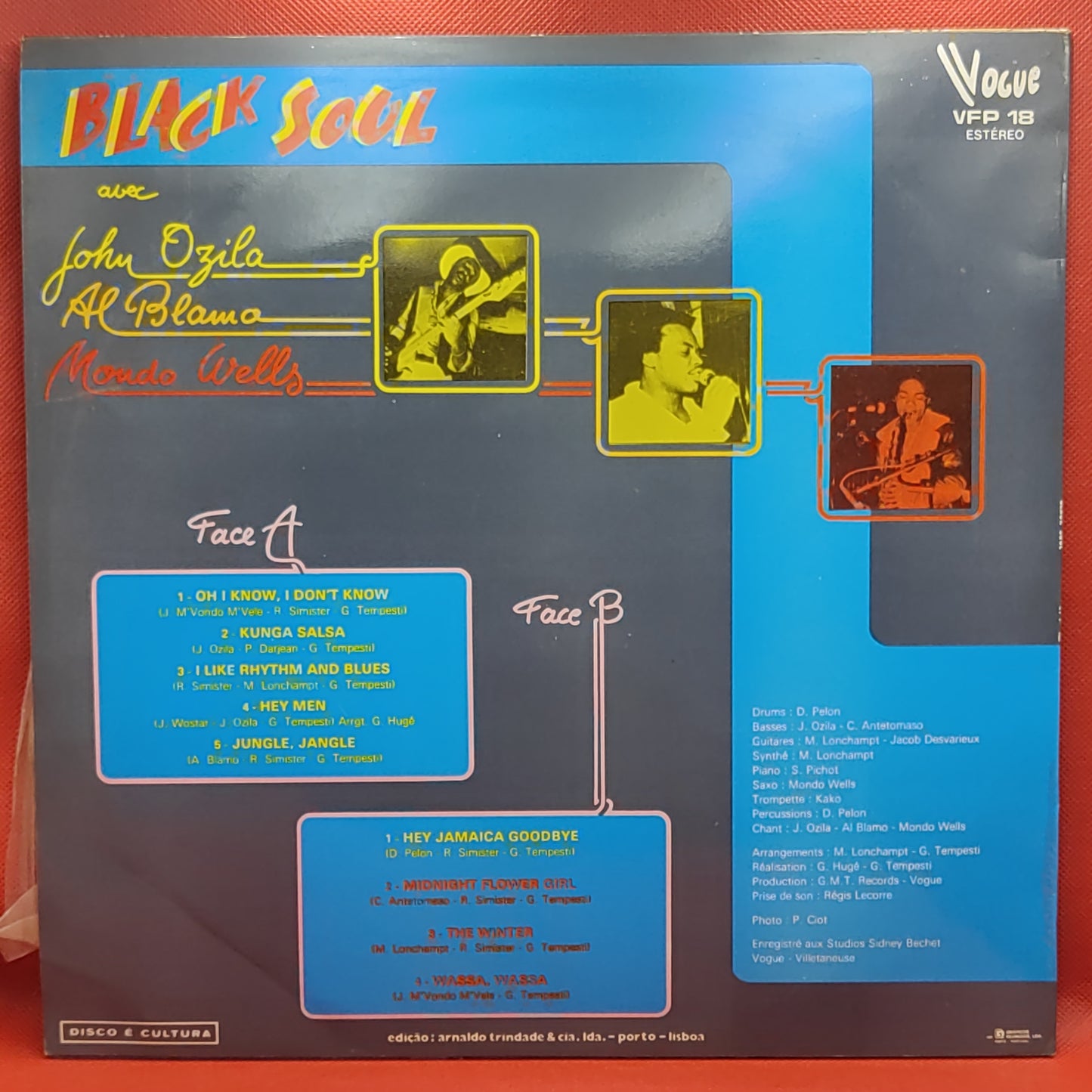 Black Soul mit John Ozila, Al Blamo, Mondo Wells – Black Soul