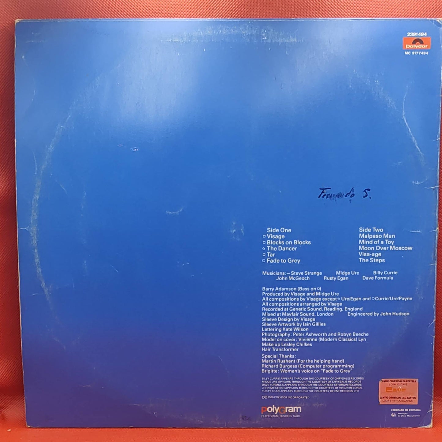 Visage – Visage
