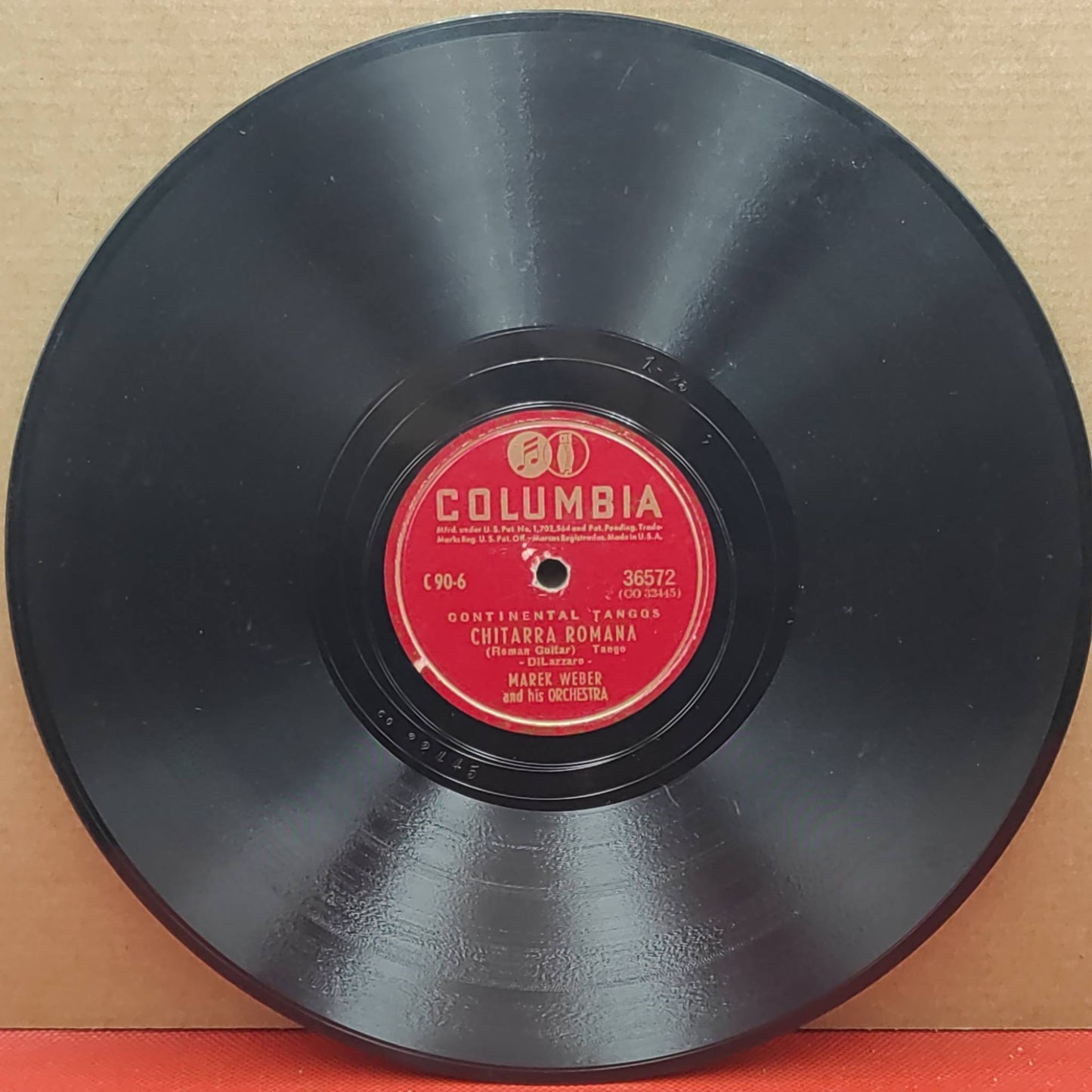 MARK WEBER AND HIS ORCHERSTRA - CONTINENTAL TANGOS