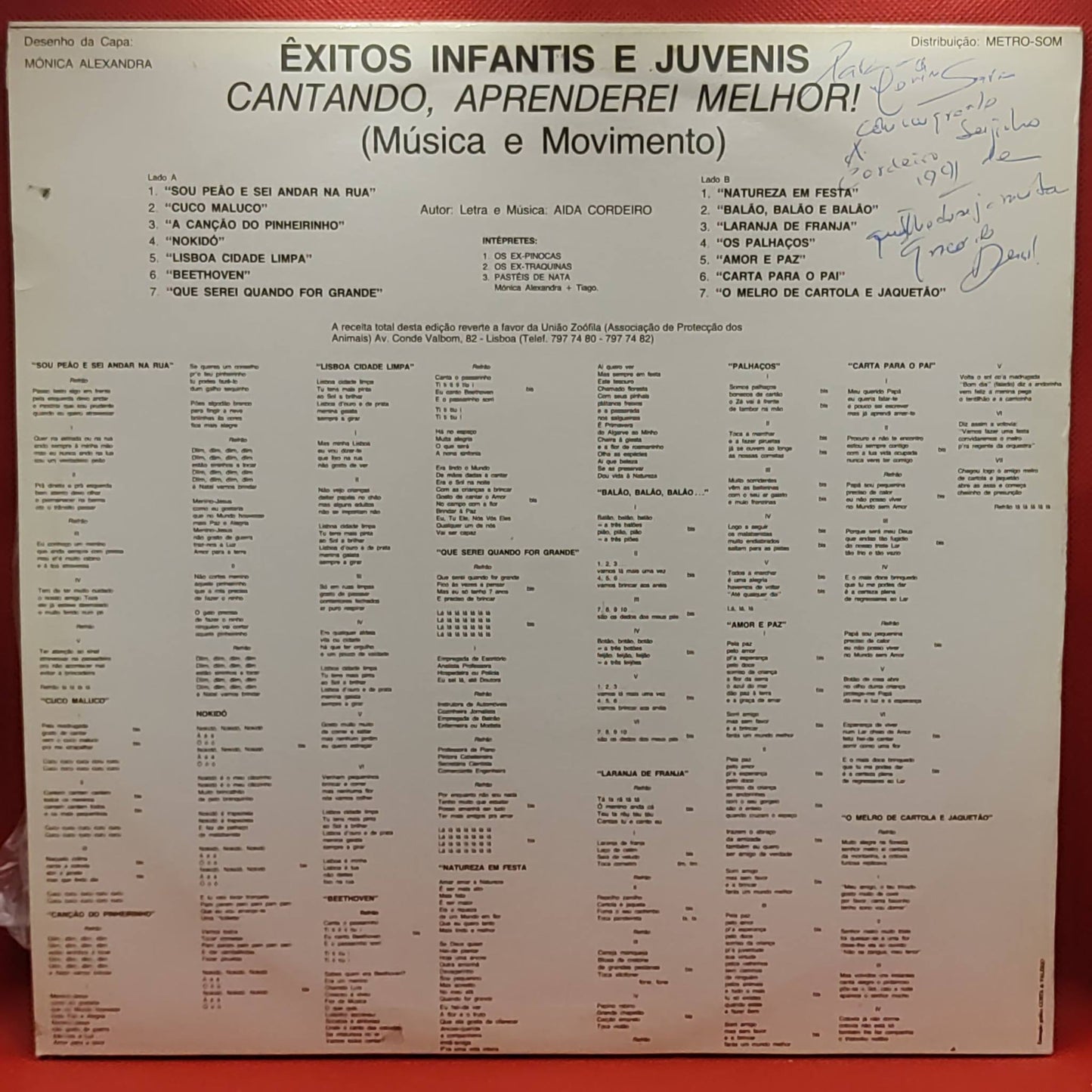 Aida Cordeiro – Êxitos Infantis E Juvenis - Cantando, Aprenderei Melhor