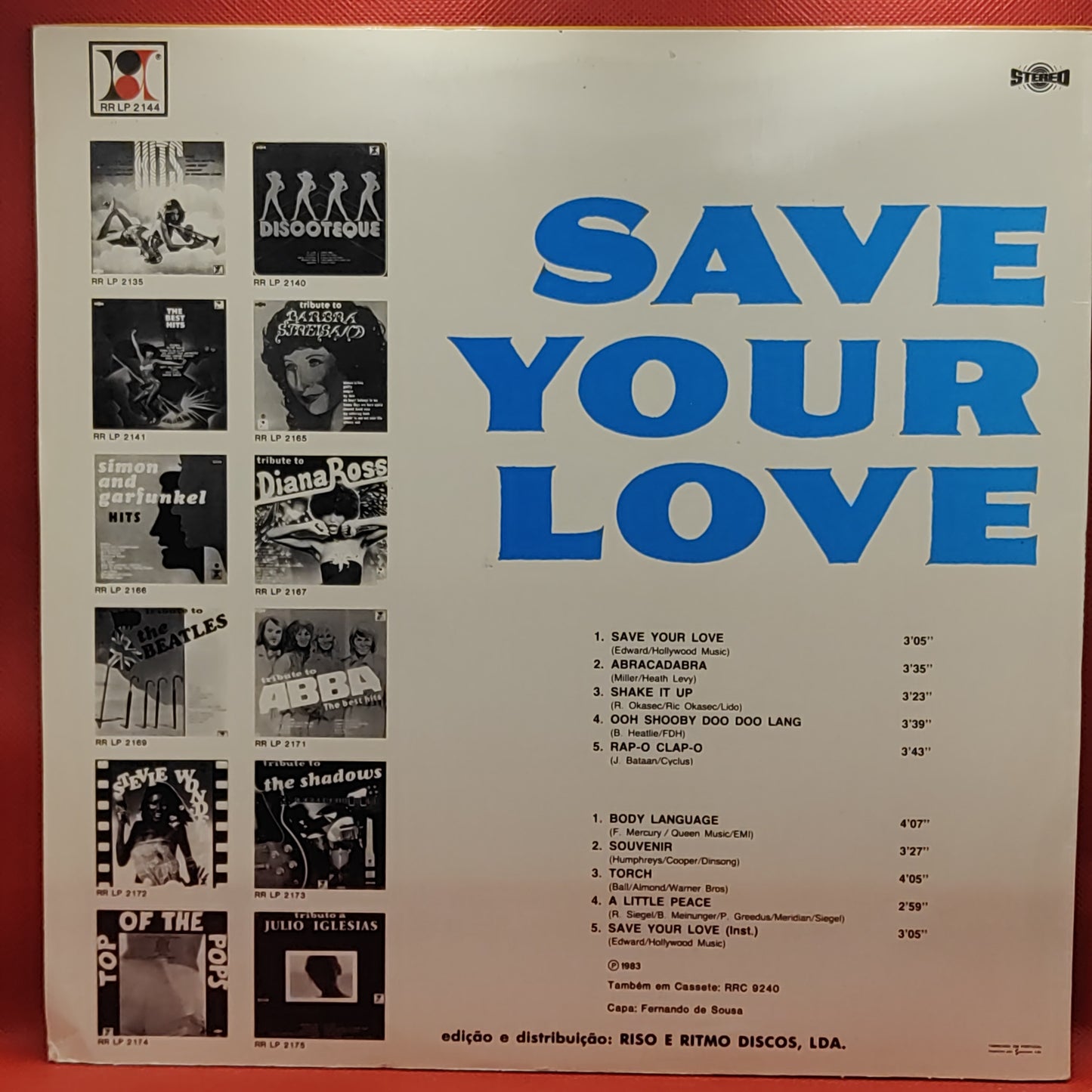 Unbekannter Künstler – Save Your Love