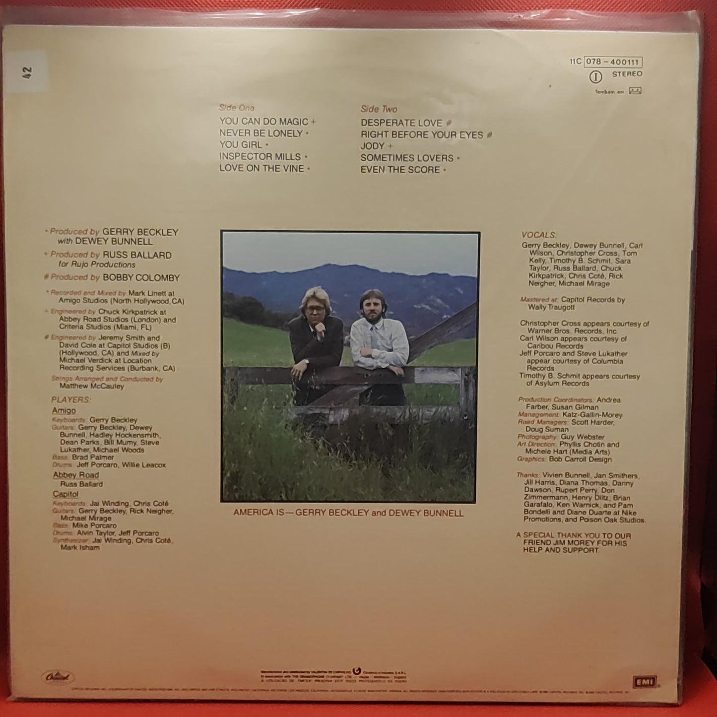 Amerika – Blick vom Boden aus