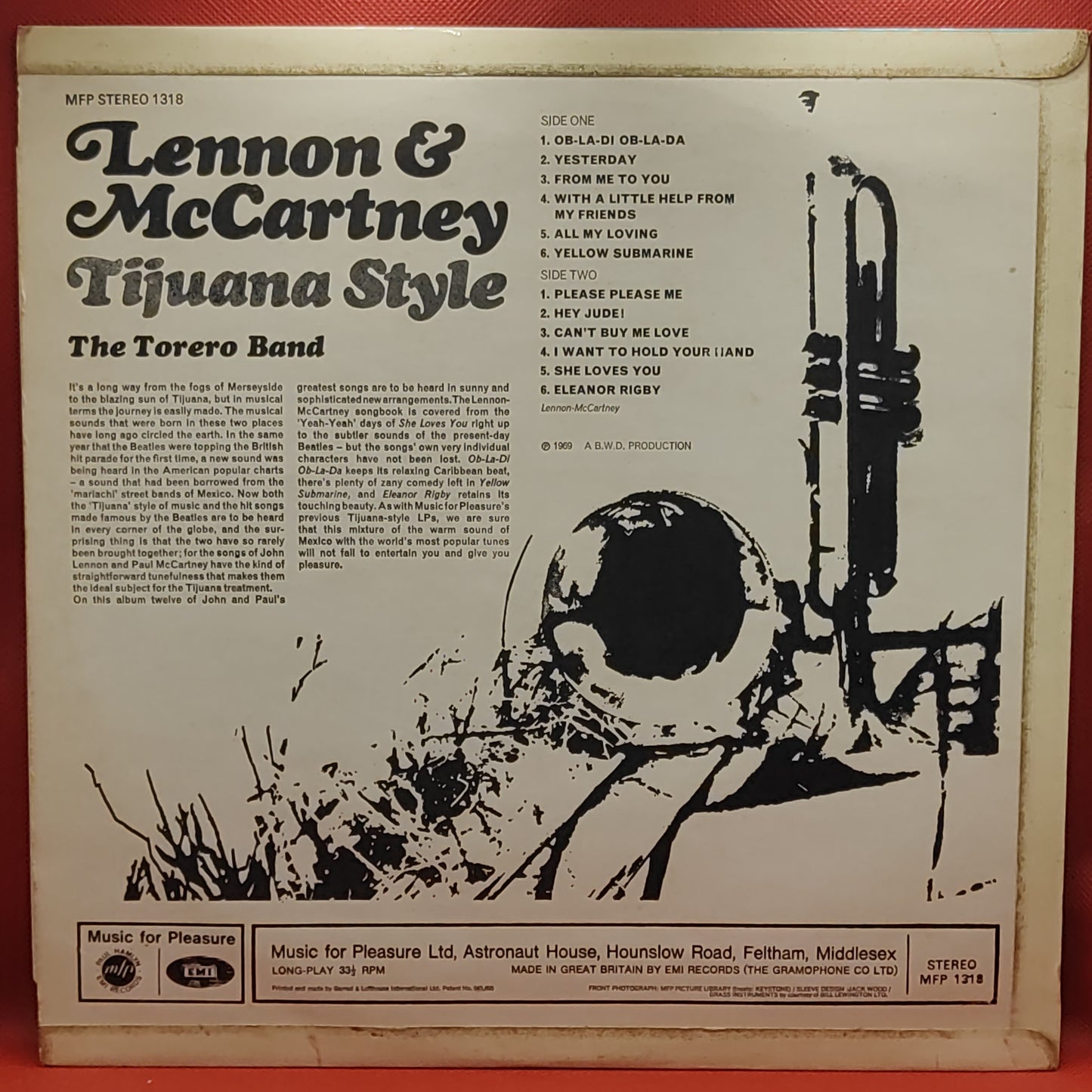 Die Torero Band – Lennon & McCartney Tijuana Style