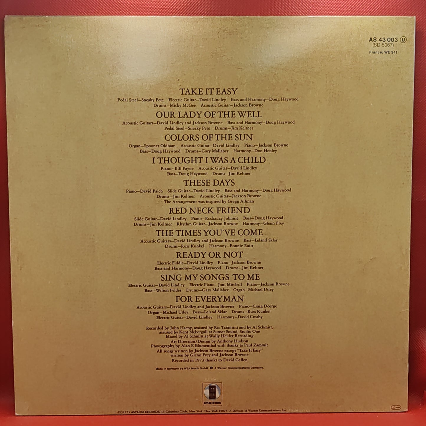 Jackson Browne – Für Jedermann