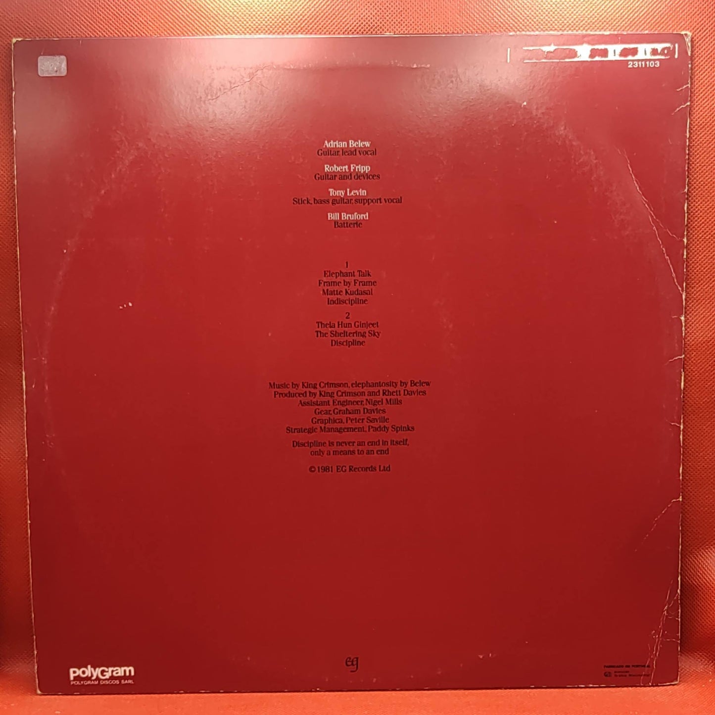 King Crimson – Discipline