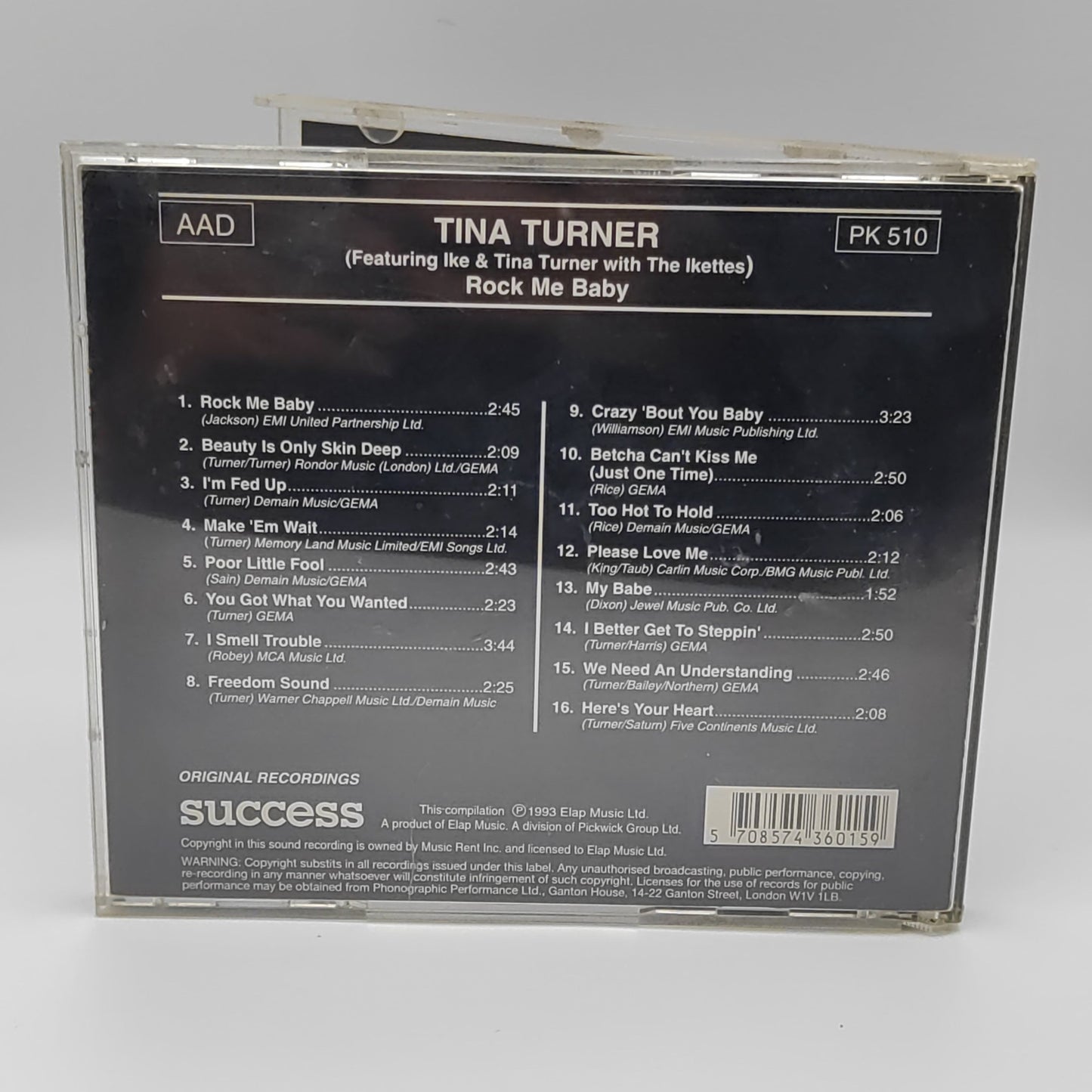 Tina Turner Featuring Ike & Tina Turner With The Ikettes – Rock Me Baby