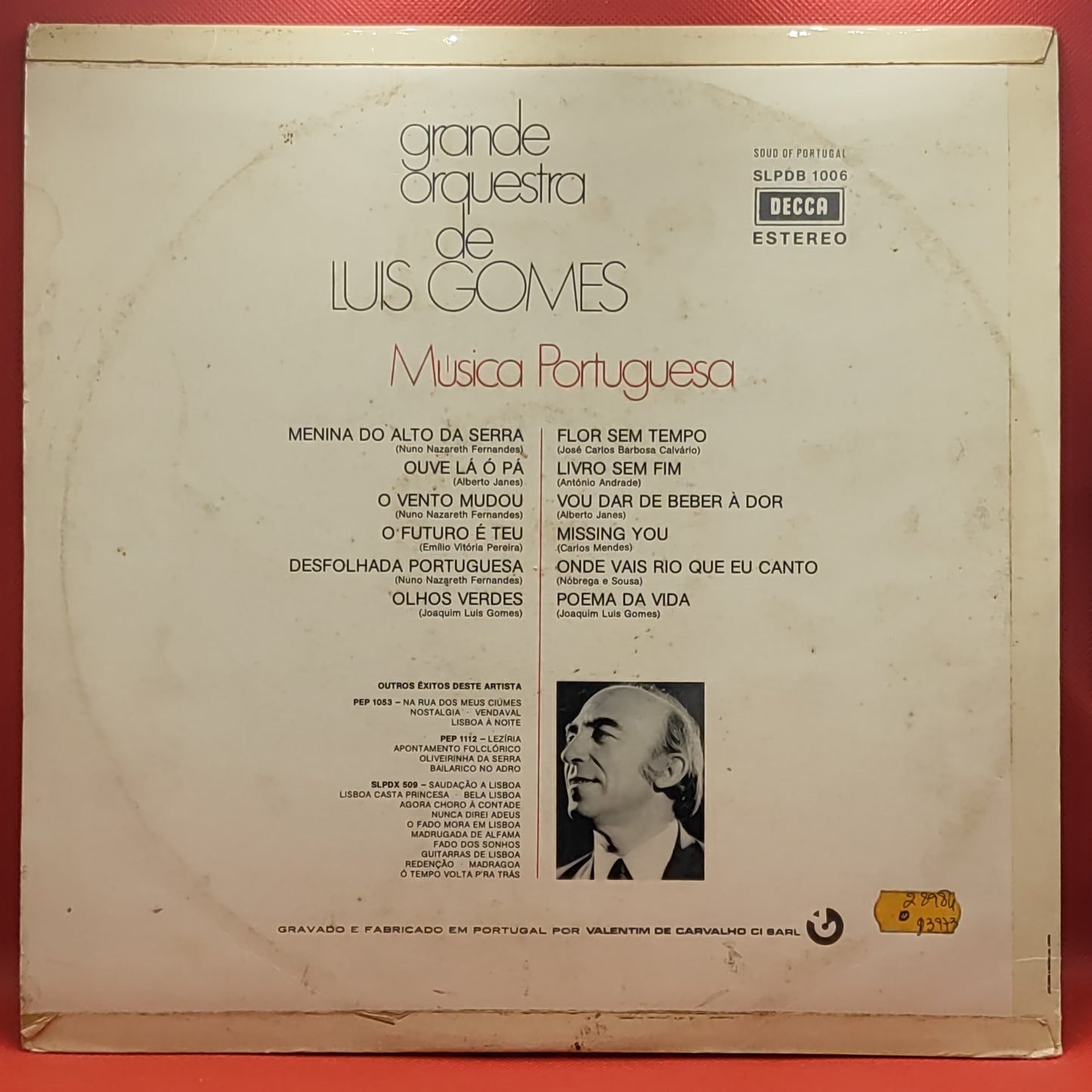 Grande Orquestra De Luís Gomes – Portugiesische Musik