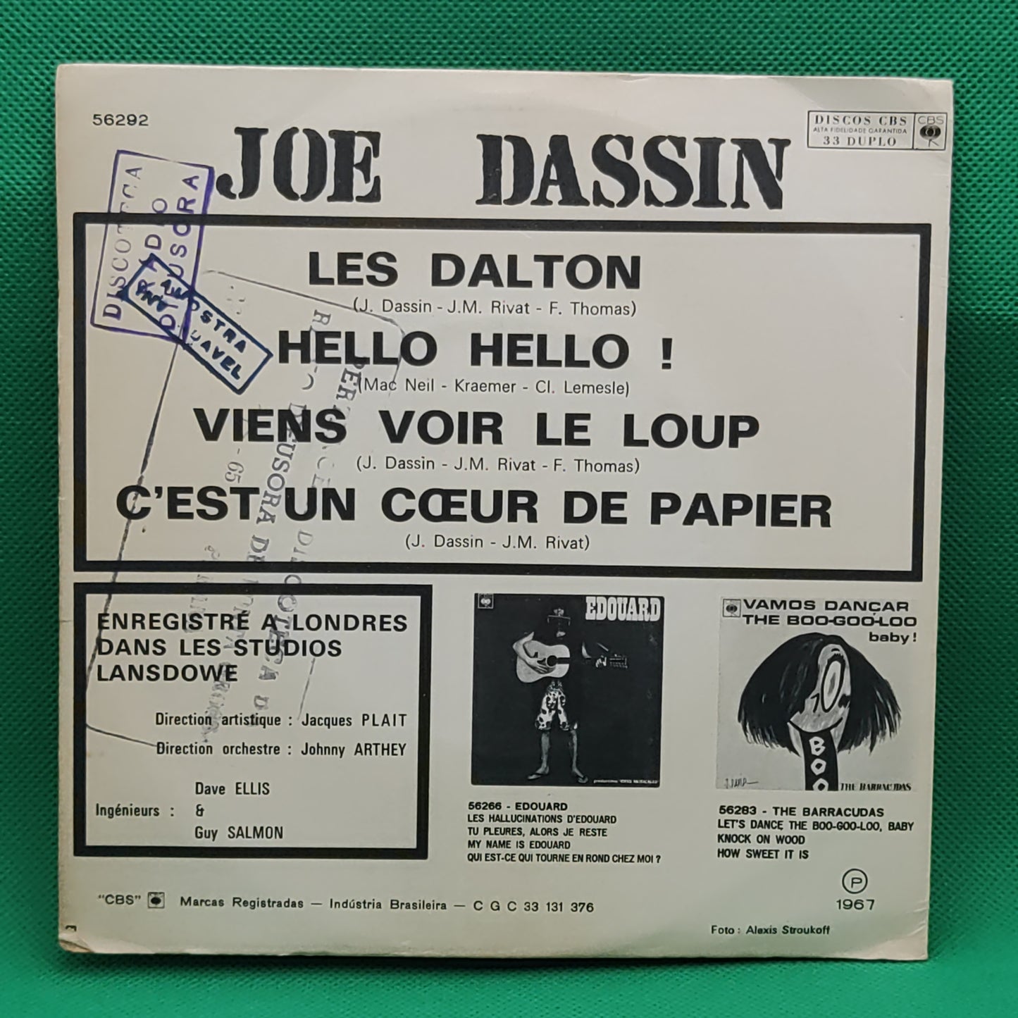 Joe Dassin – Les Dalton / Viens Voir Le Loup