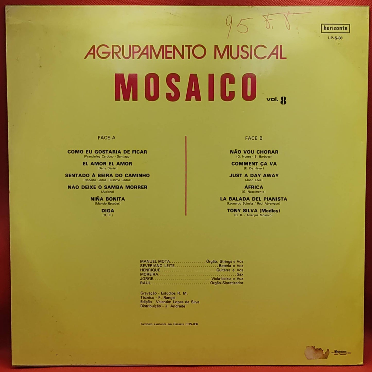 AGRUPAMENTO MUSICAL MOSAICO VOL.8