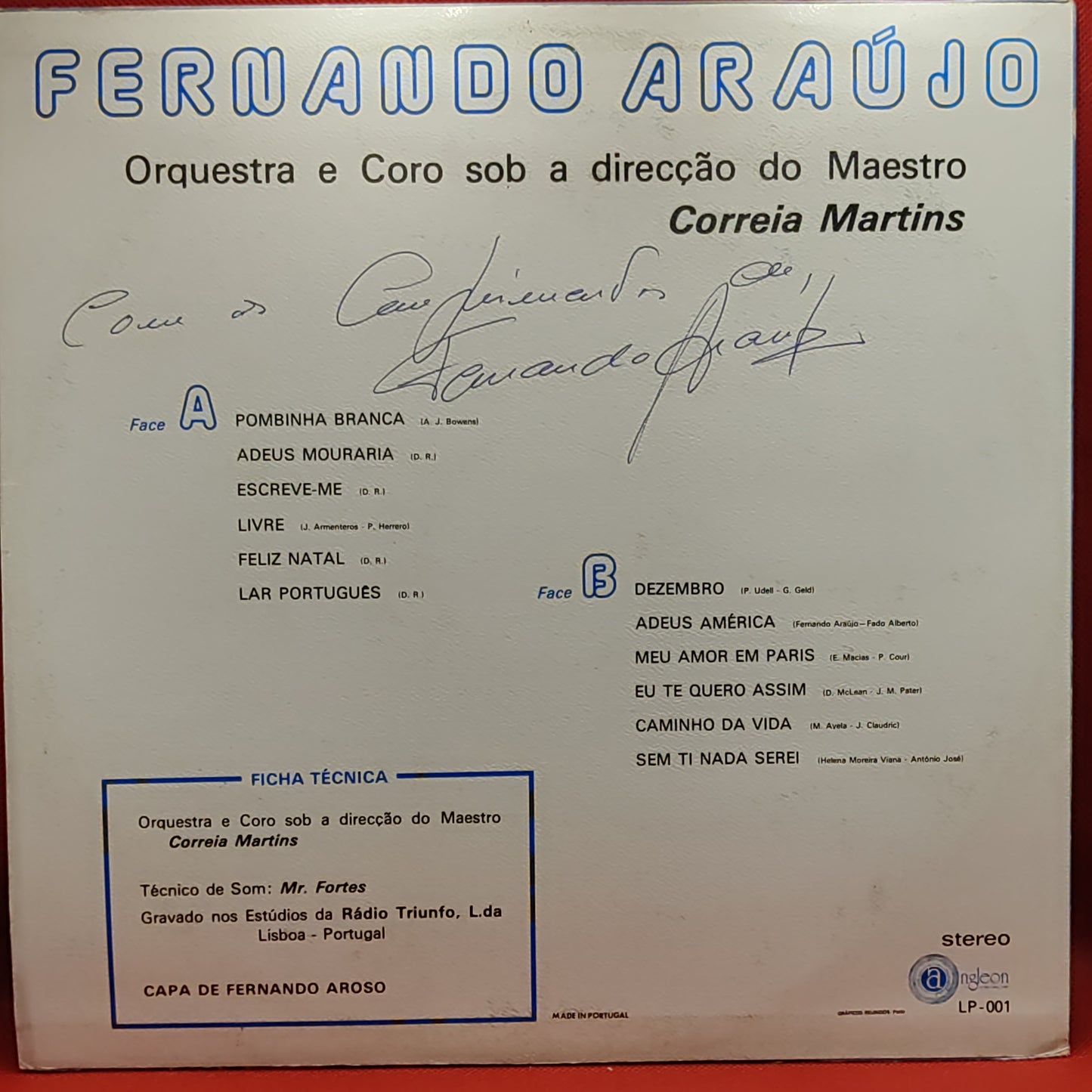 Fernando Araújo – WEISSE POMB