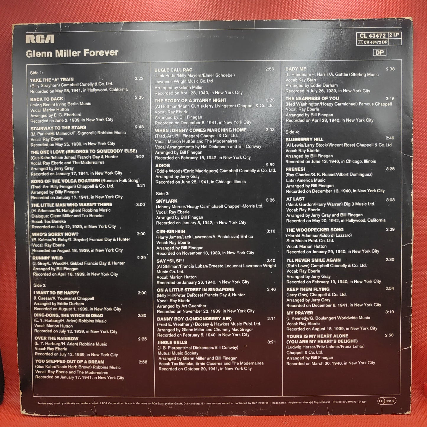 Glenn Miller und sein Orchester – Für immer