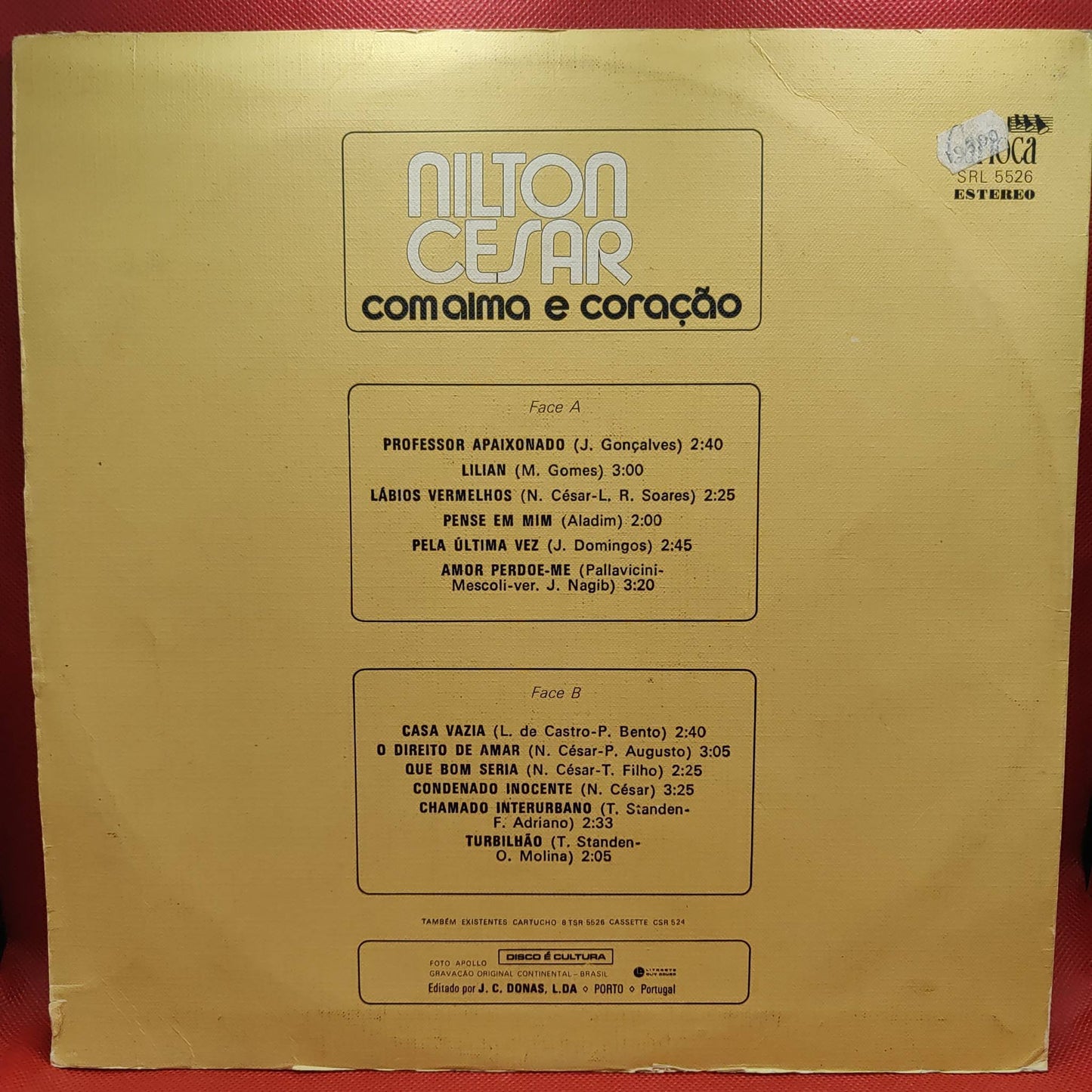 Nilton Cesar – Com Alma e Coracao
