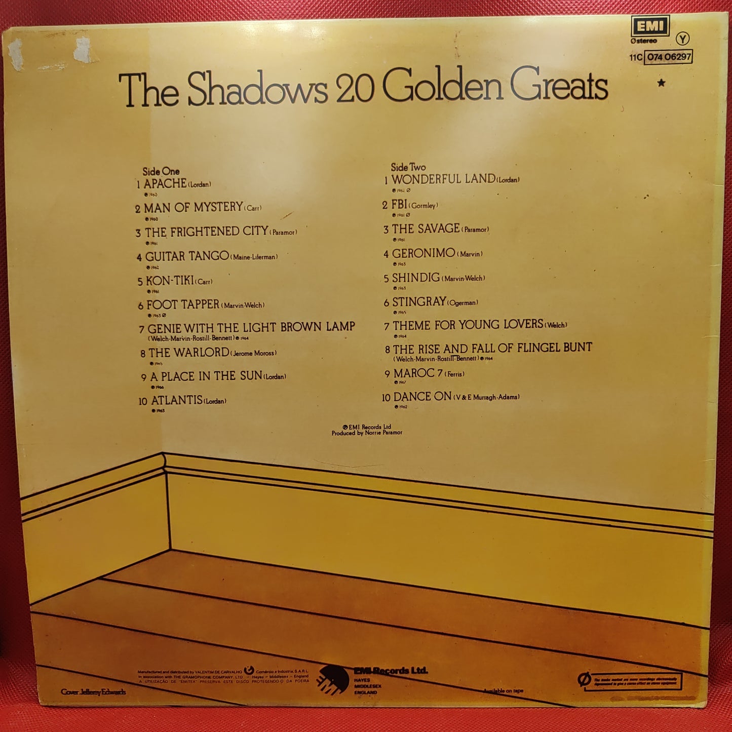 Die Schatten – 20 goldene Größen