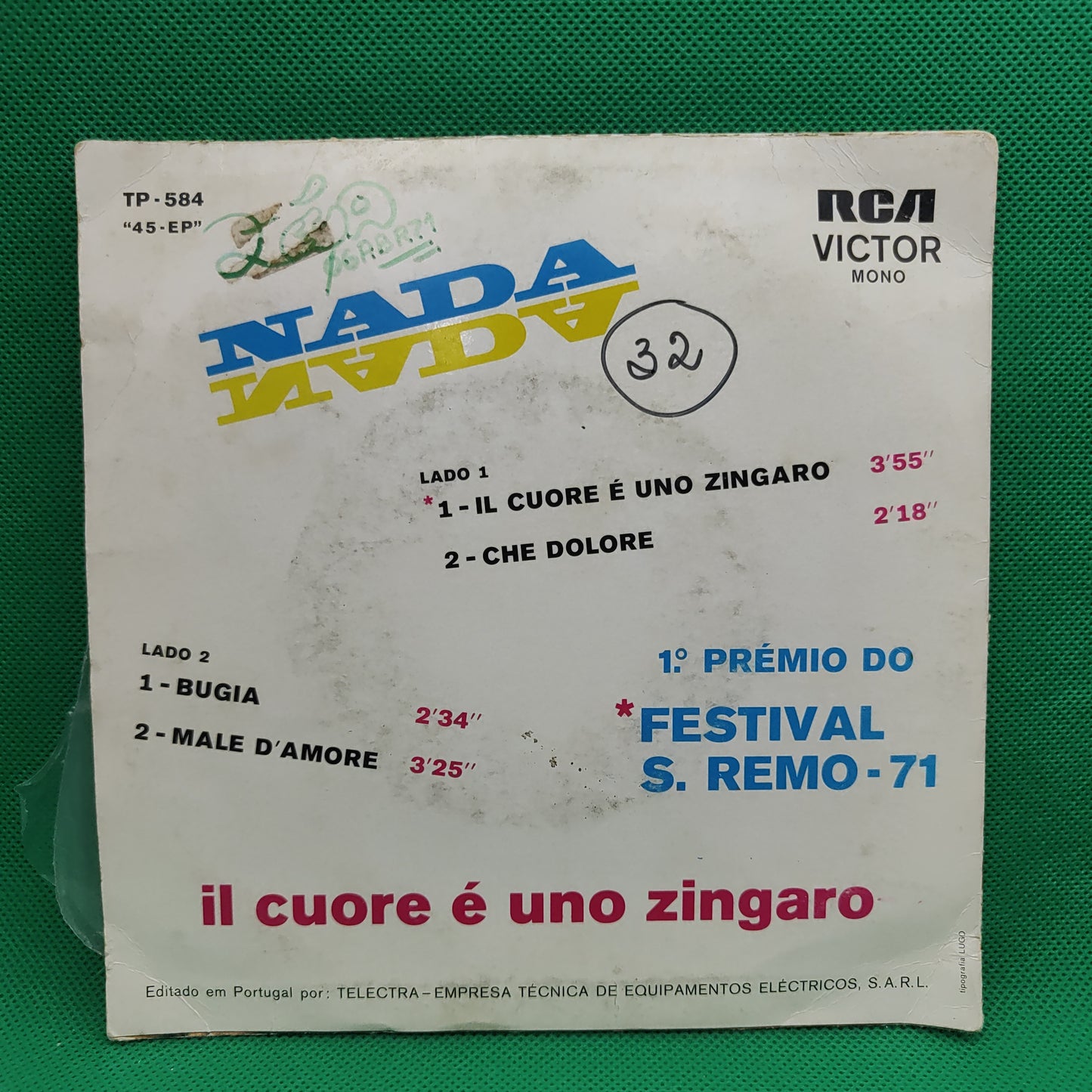 Nada – Il Cuore È Uno Zingaro