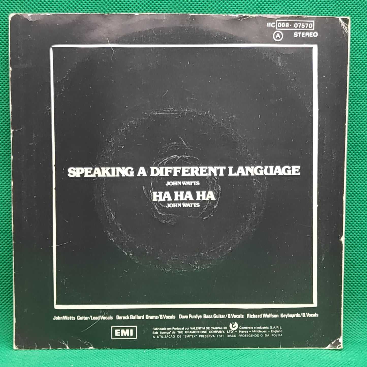 John Watts – Speaking A Different Language